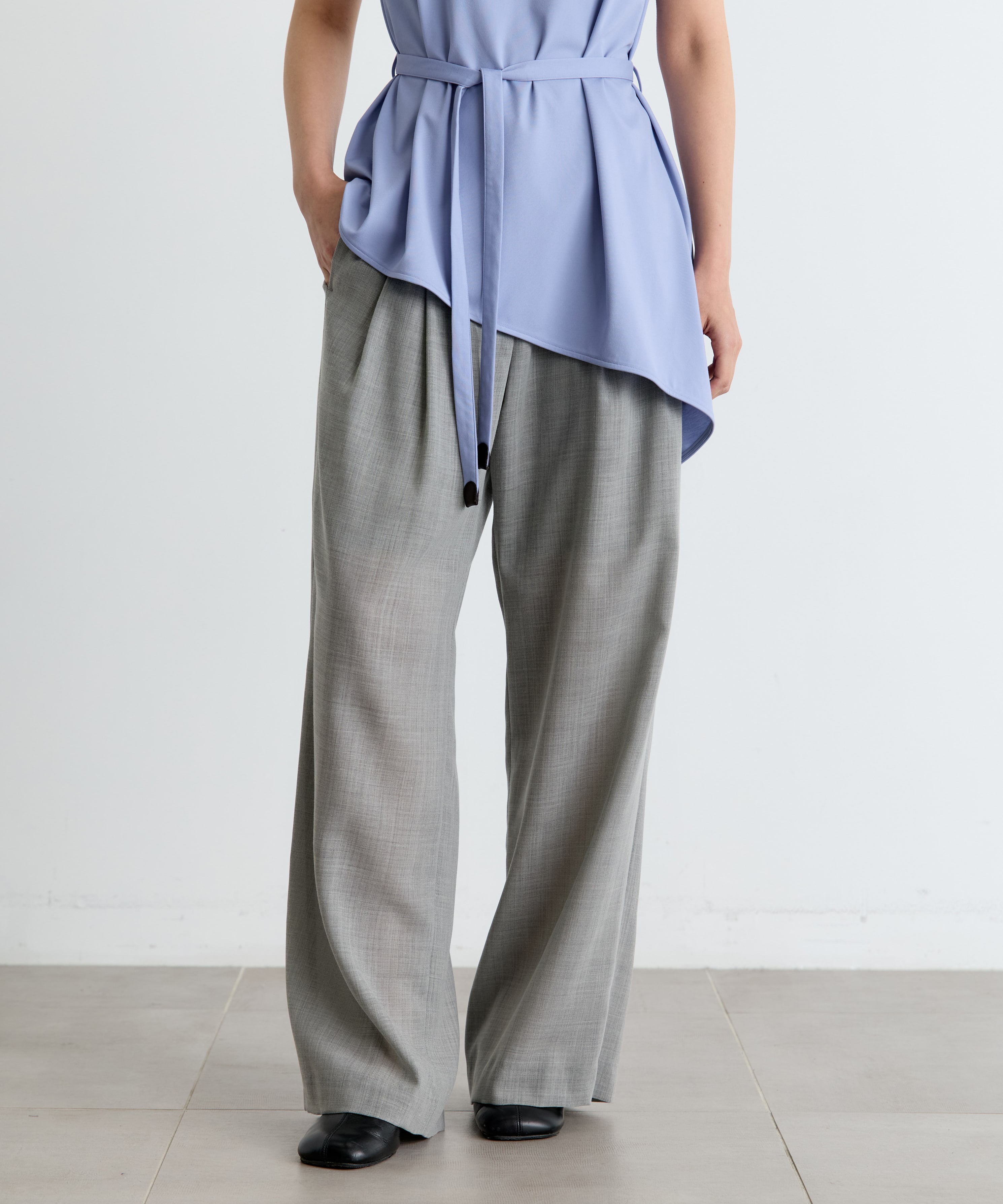Waist Design Wide Pants THE TOKYO