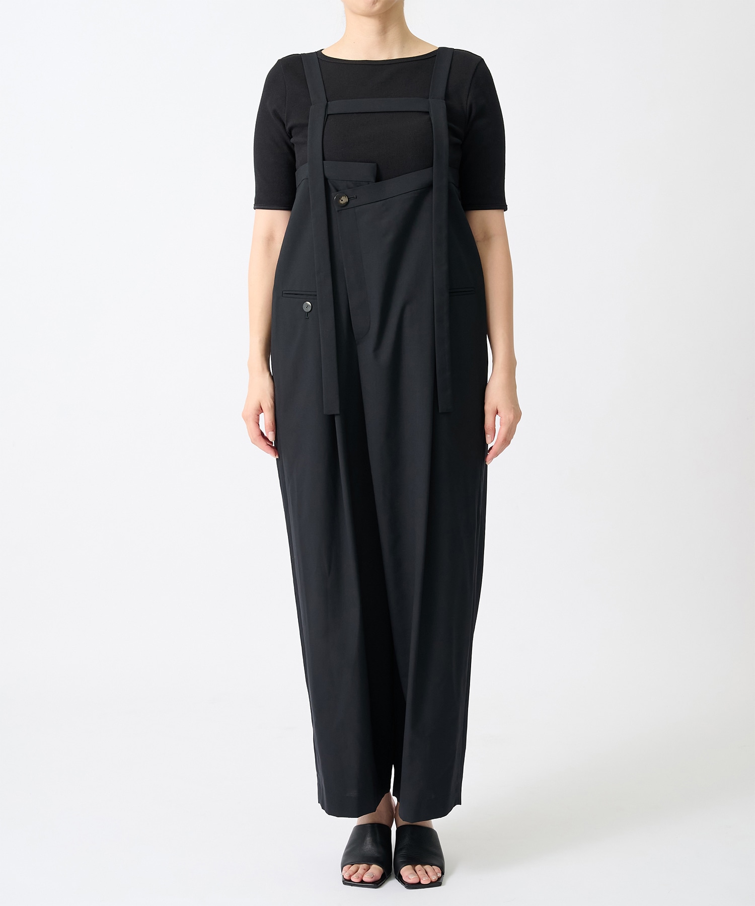 STRAP-TROUSERS ENFOLD