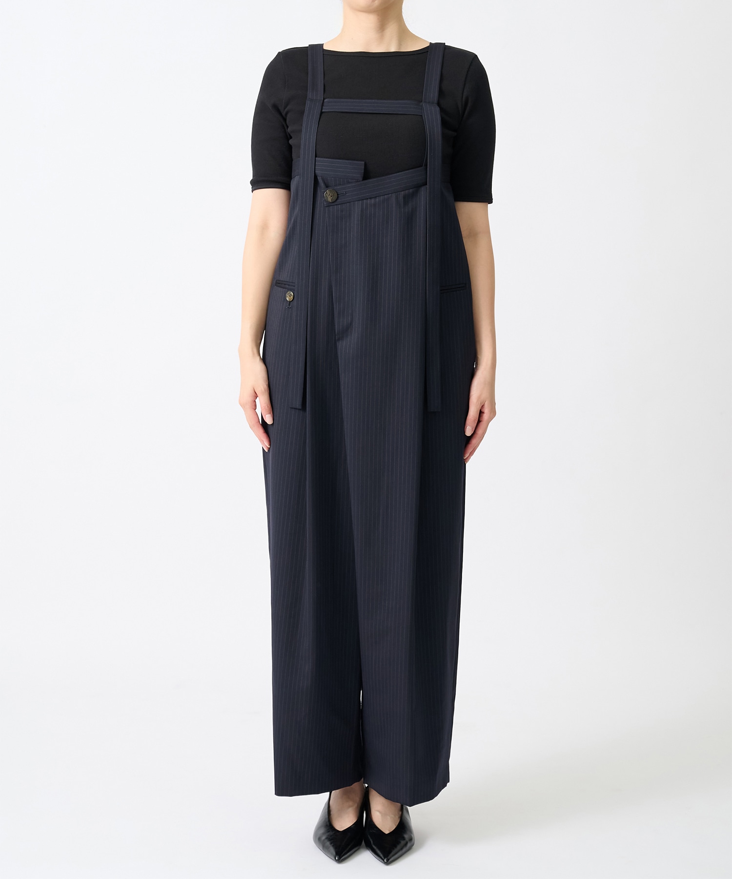 STRAP-TROUSERS ENFOLD