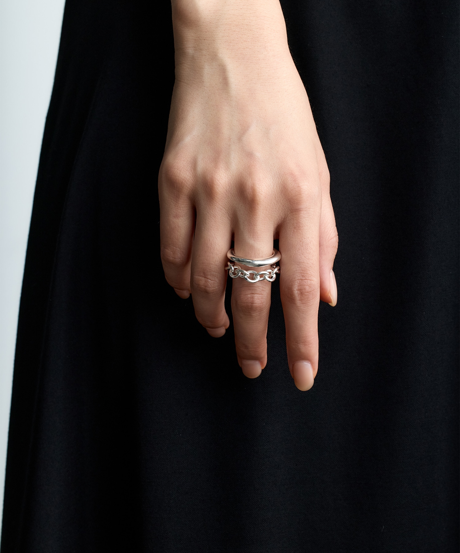 PETAL BLANC RING BLANC IRIS