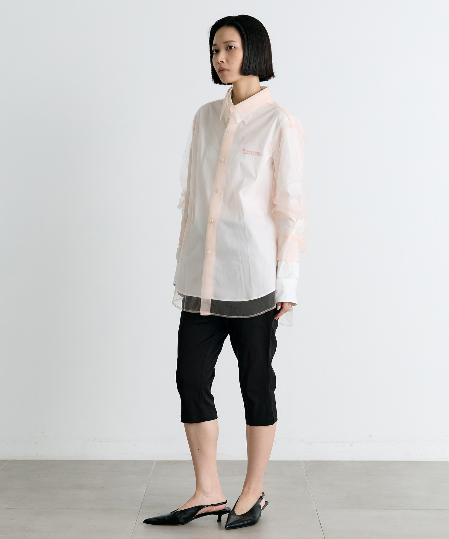 別注 Tulle Shirt Chika Kisada