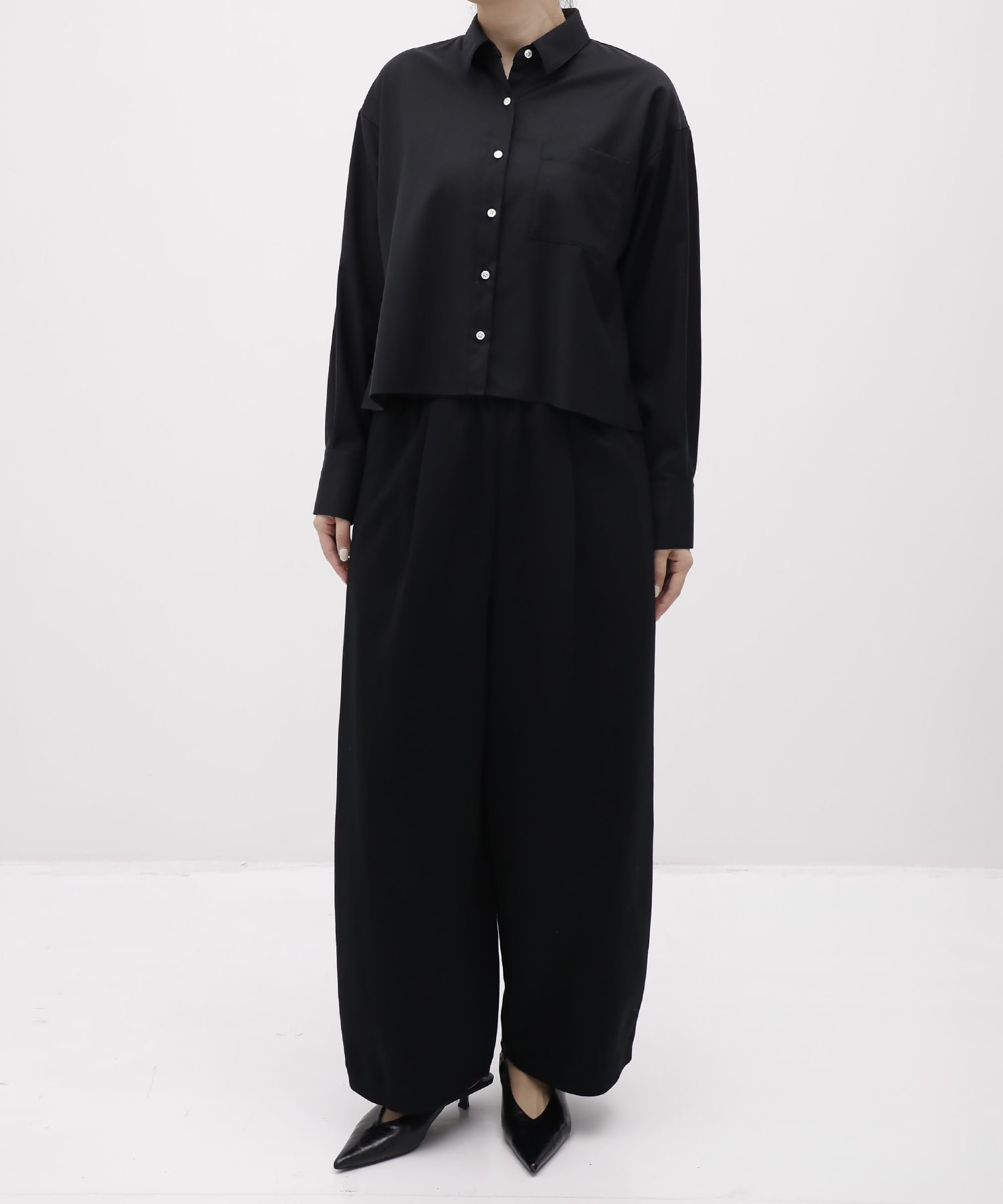 Short A-line L/S Shirt THE TOKYO