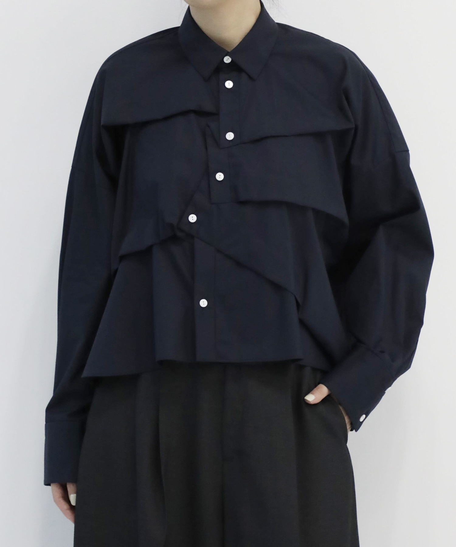 TUCK WIDE SHIRT ENFOLD