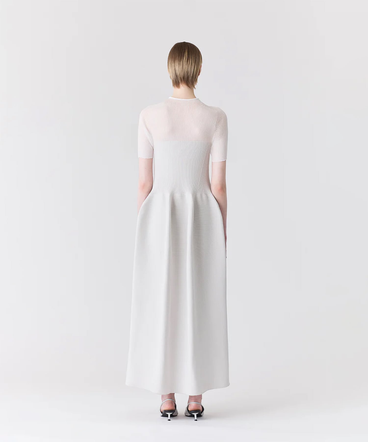 POTTERY LUCENT DECOLLETAGE SHORT SLEEVE DRESS CFCL