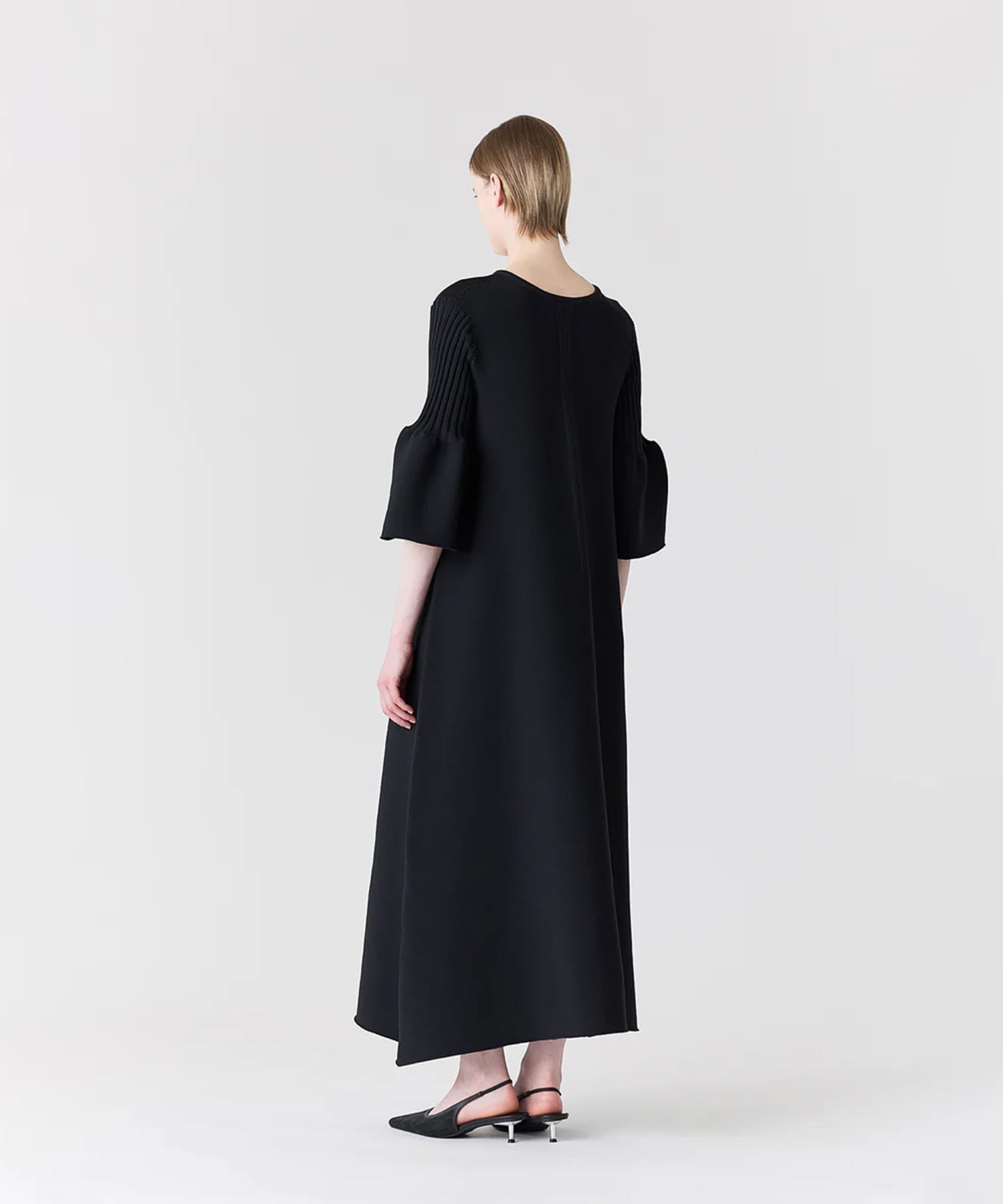POTTERY SHORT BELL SLEEVE FLARE DRESS CFCL