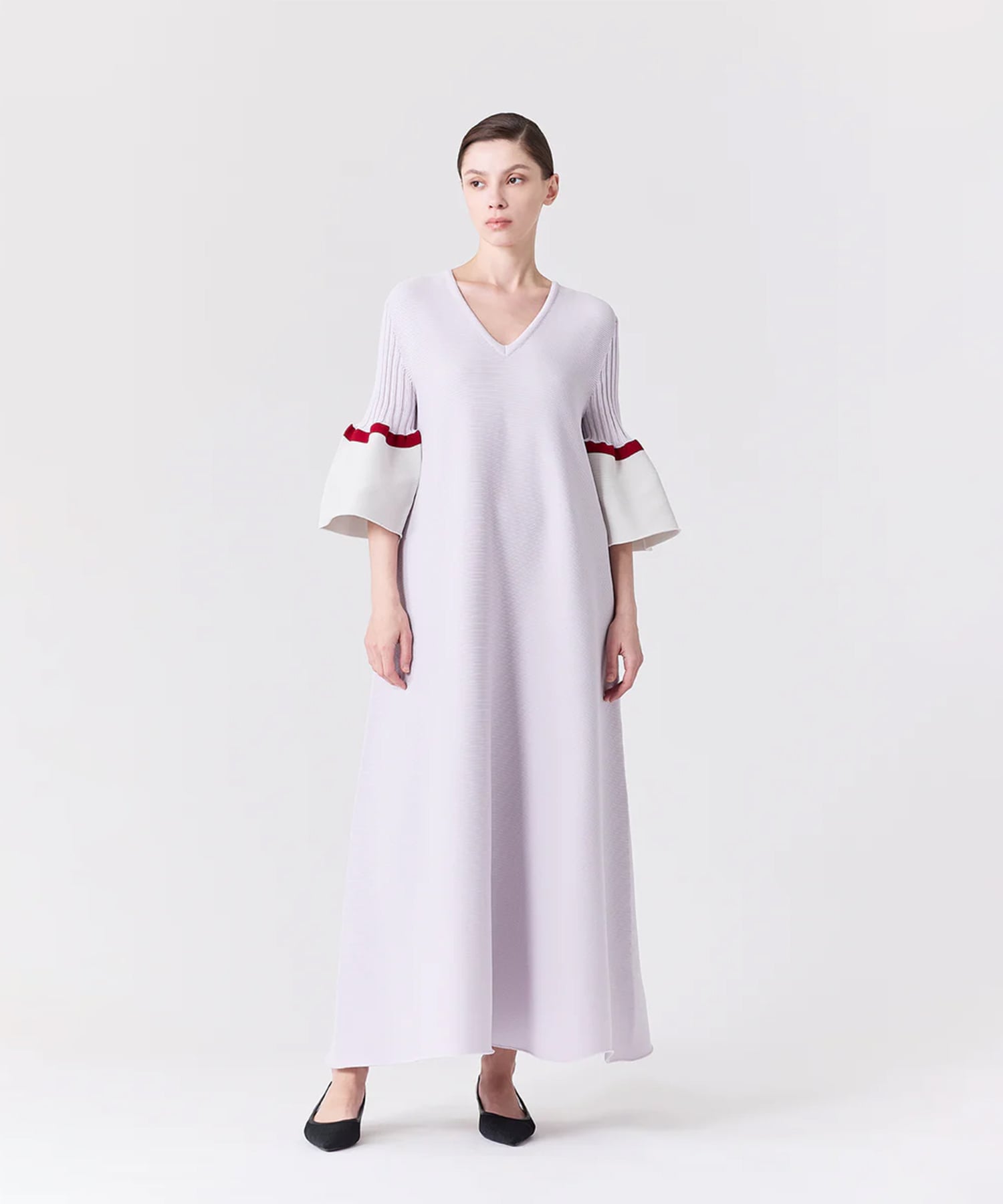 POTTERY SHORT BELL SLEEVE FLARE DRESS CFCL