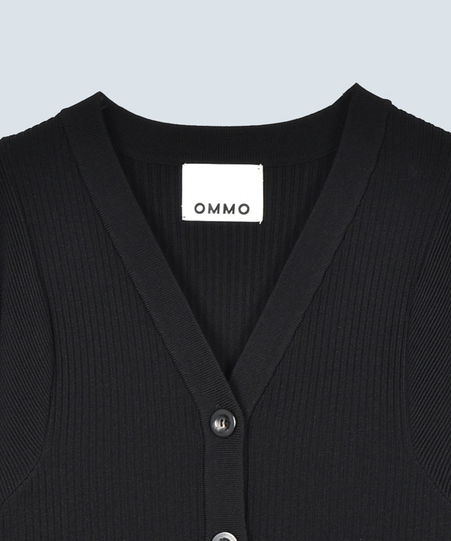 SQUARESLEEVE V NECK KT CD OMMO