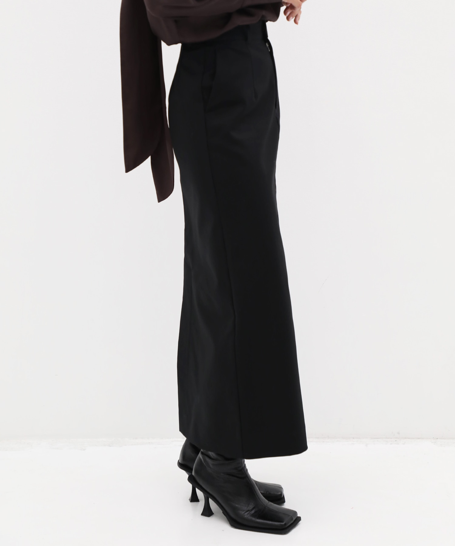 Double Cloth Pencil Skirt CITY TOKYO
