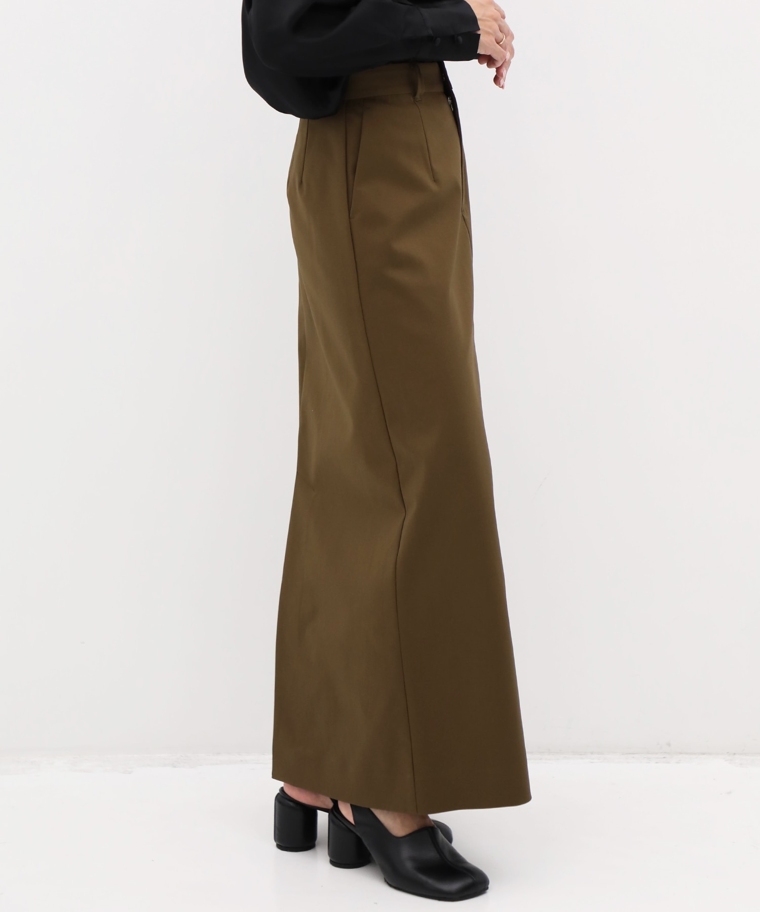Double Cloth Pencil Skirt CITY TOKYO