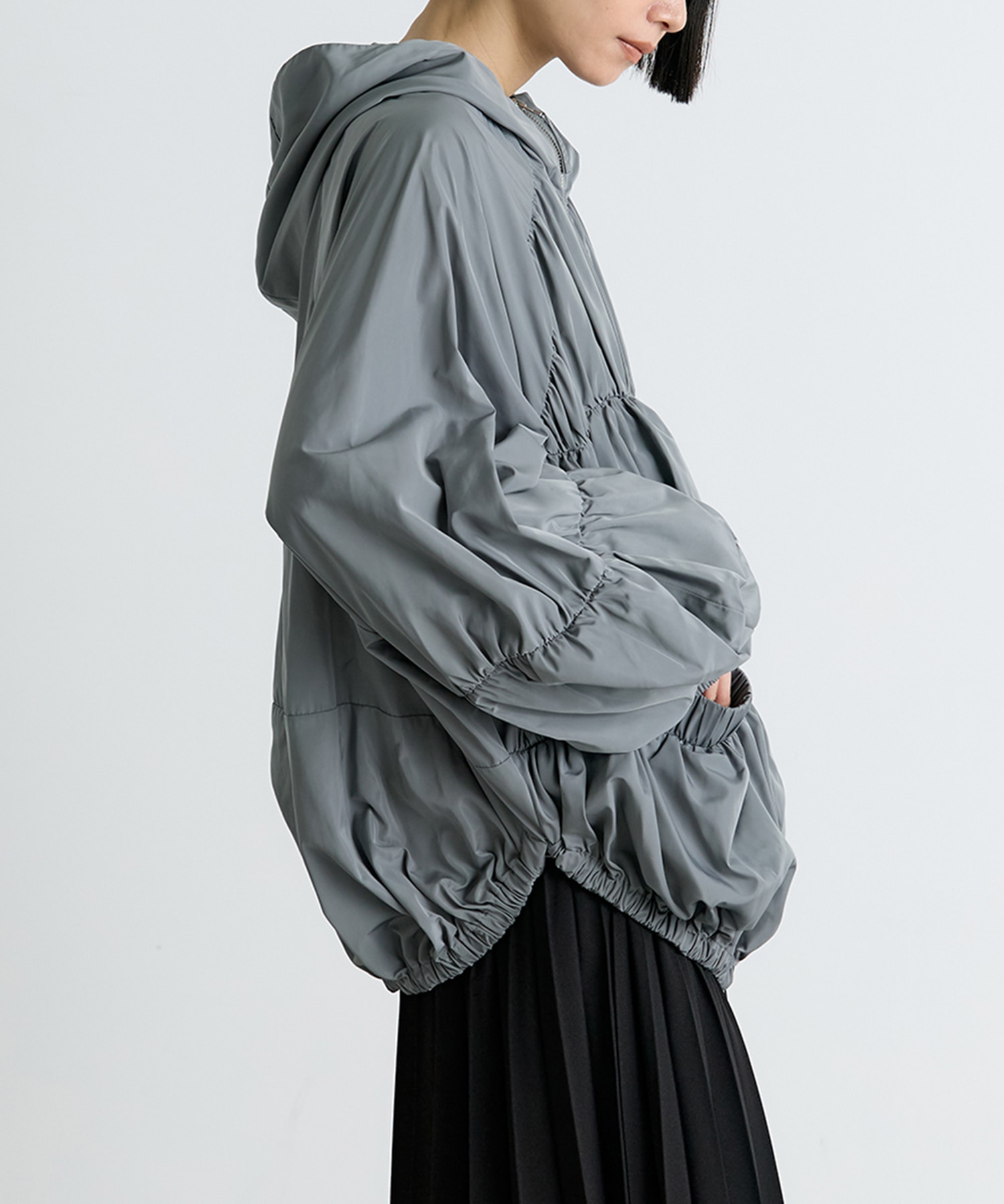 RAIN-CLOUD BLOUSON ENFOLD