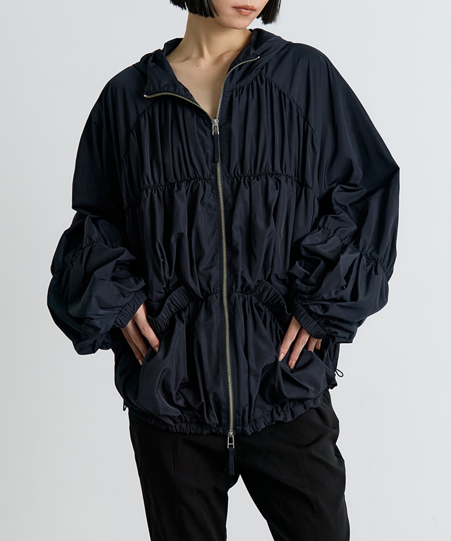 RAIN-CLOUD BLOUSON ENFOLD