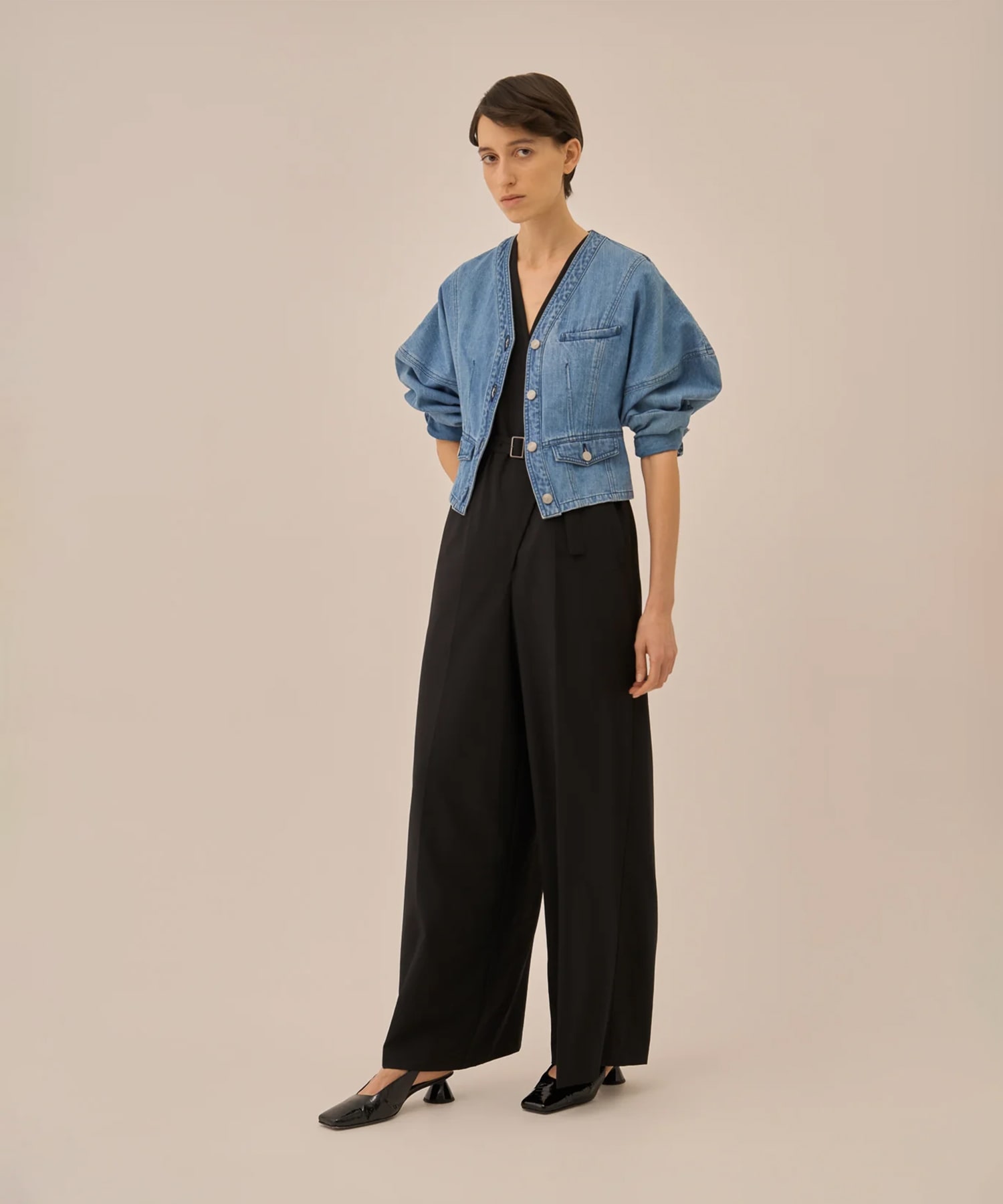 Leona denim jacket AKIRANAKA