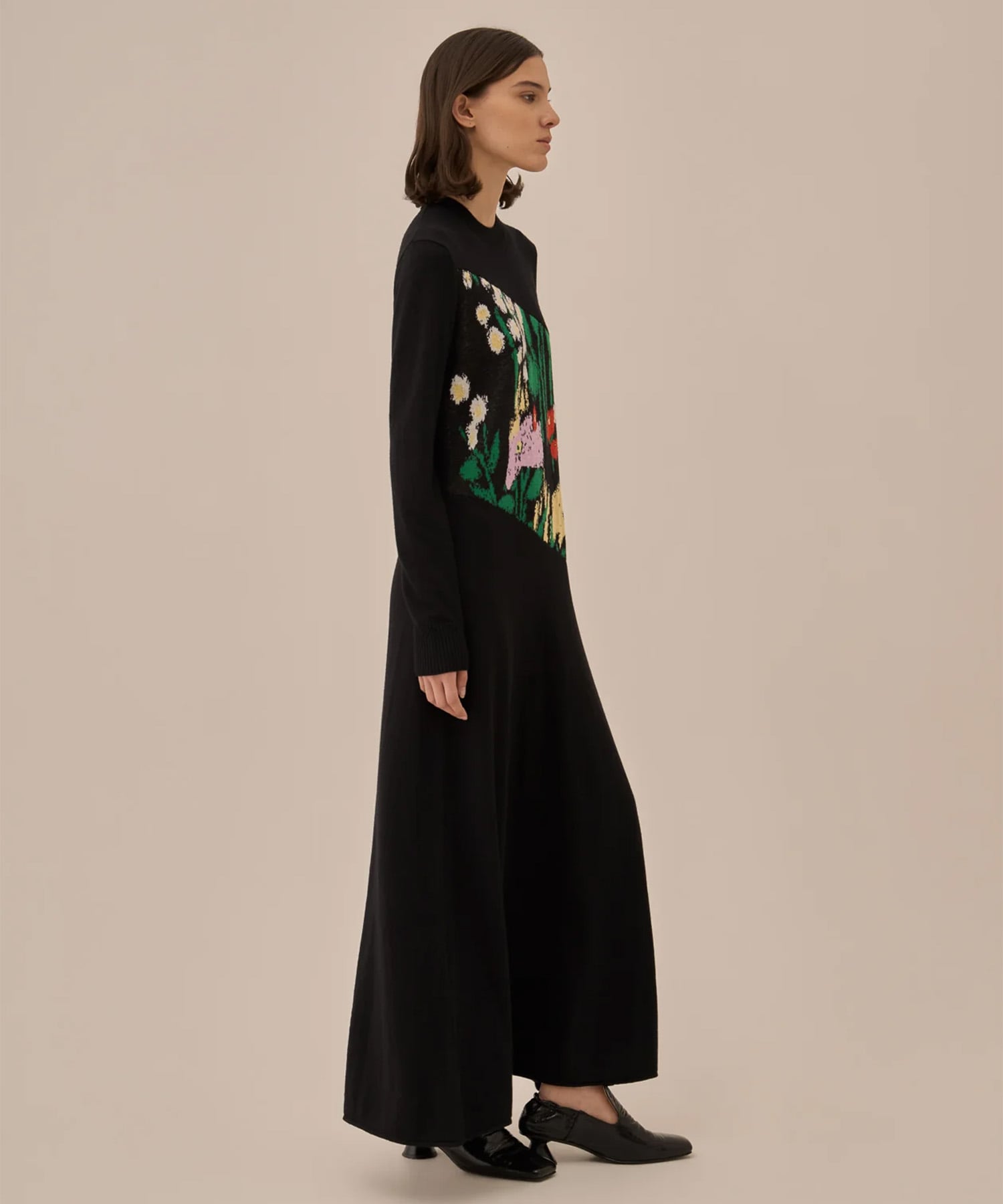 Sabi knit dress AKIRANAKA