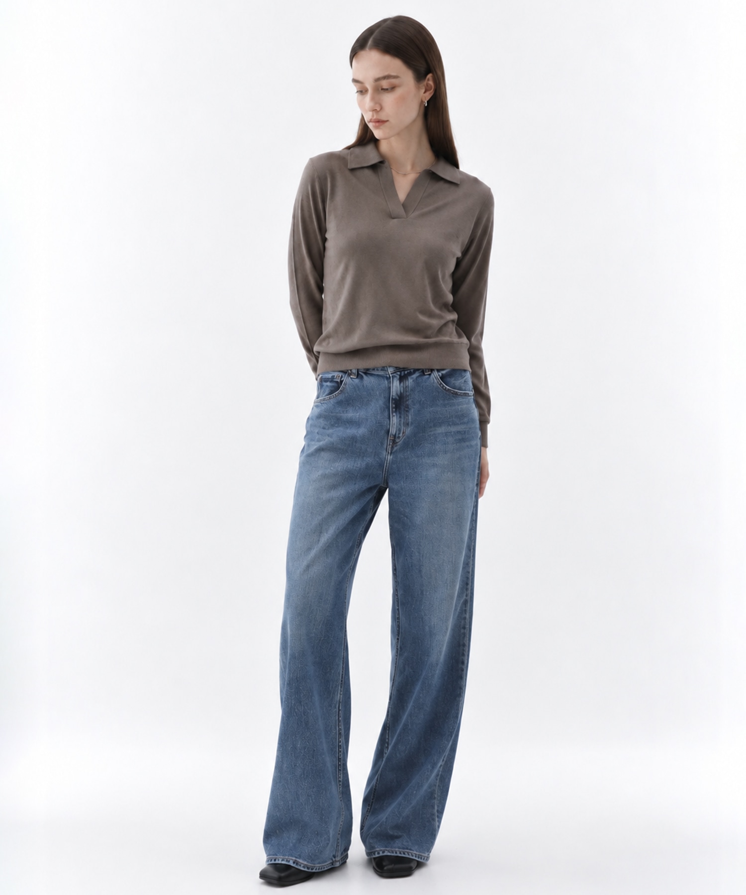 CASHMERE/SILK REVERSIBLE SKIPPER PULLOVER THE TOKYO