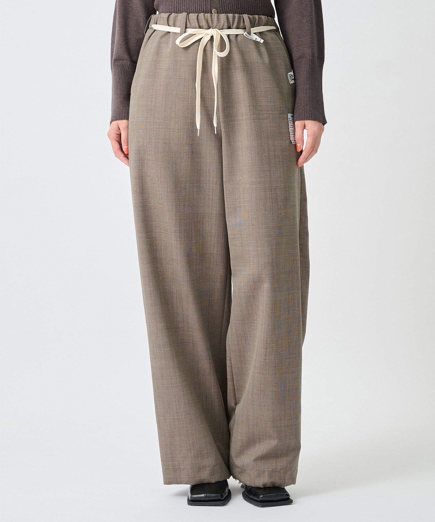 WOOL EASY TROUSERS Maison MIHARA YASUHIRO