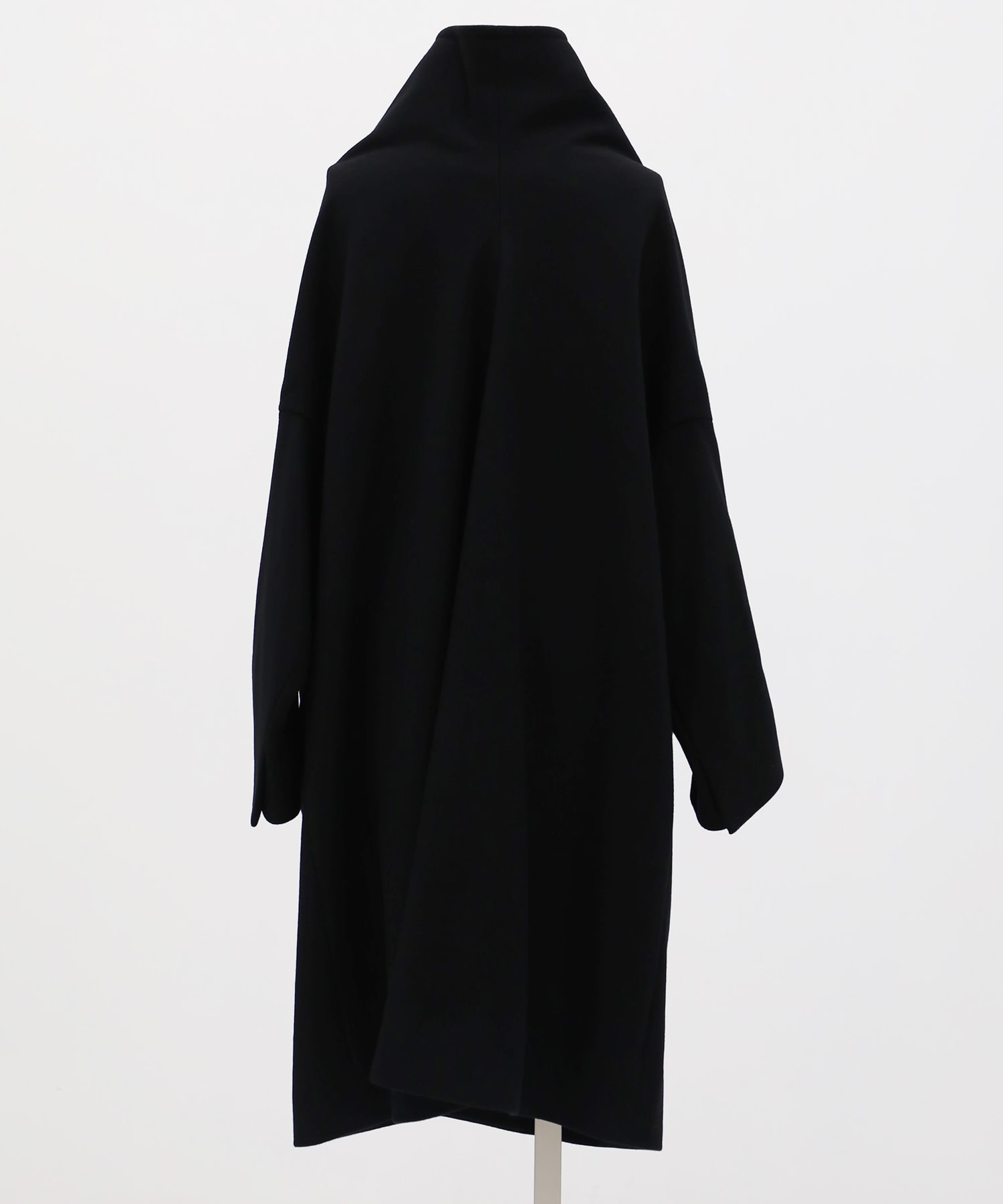 S100 MELTON DROPPED SHOULDER COAT Yohji Yamamoto
