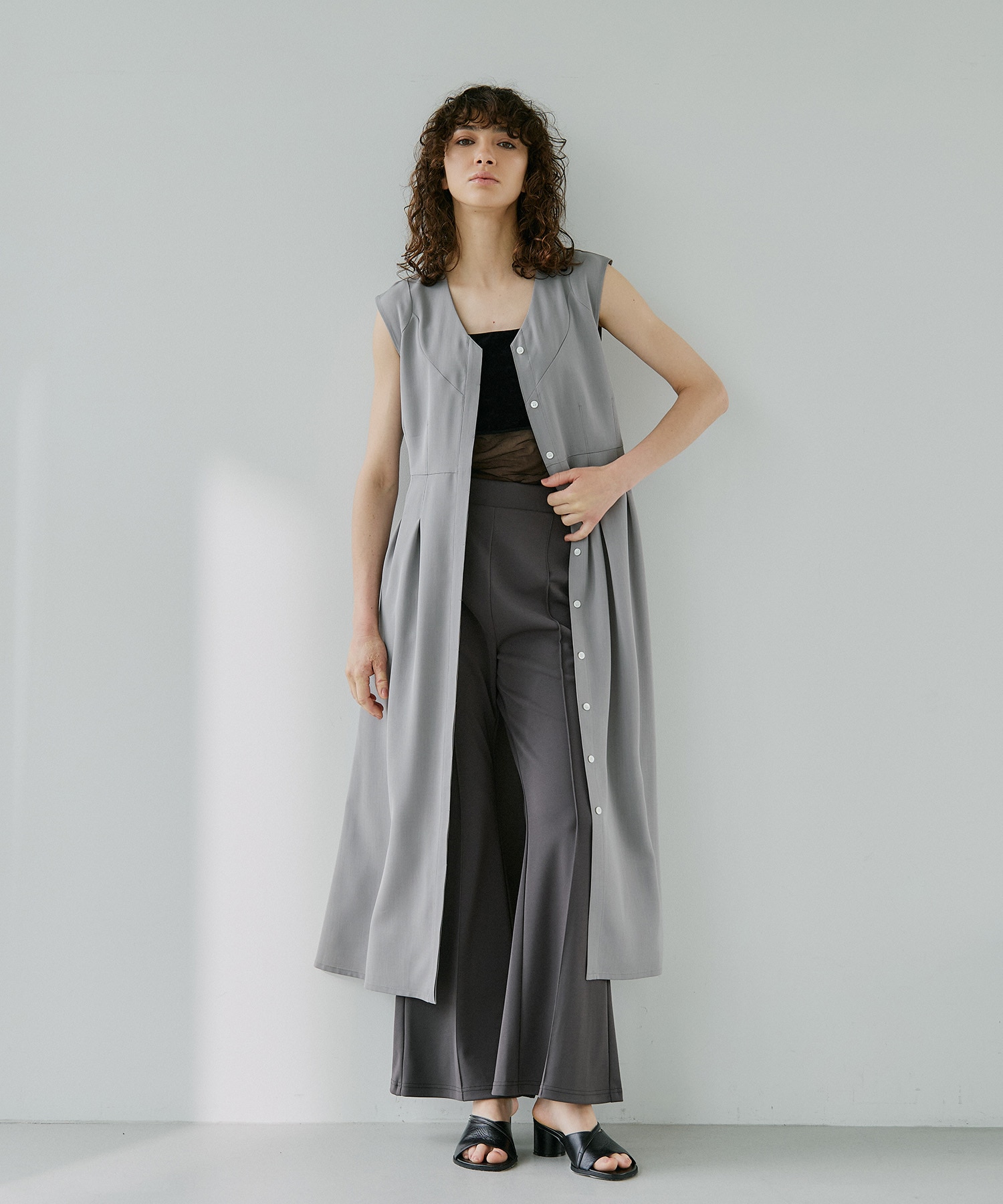 Adjust Shirt Onepiece RITAN