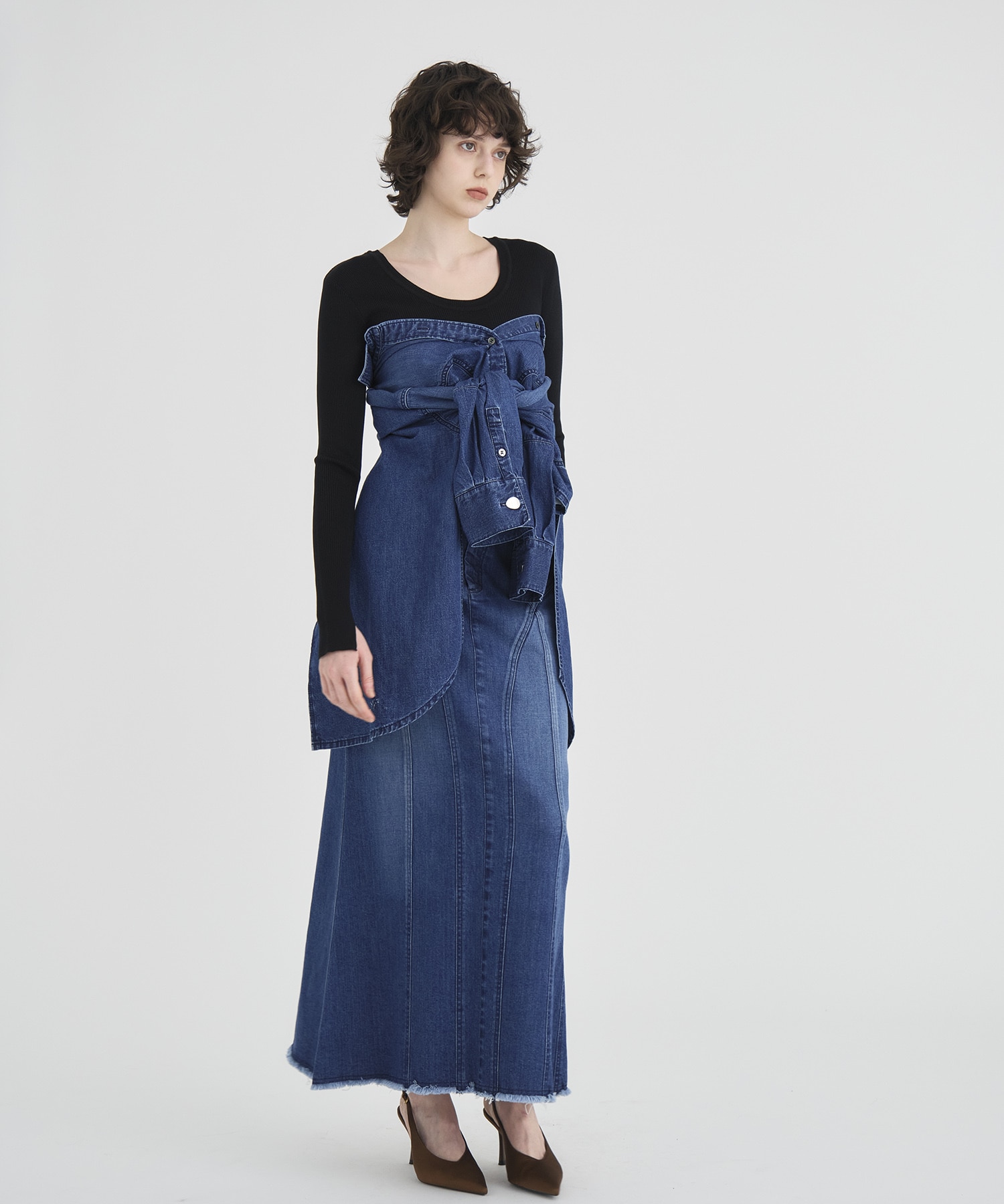 Washable Silk Knit Tops RITAN