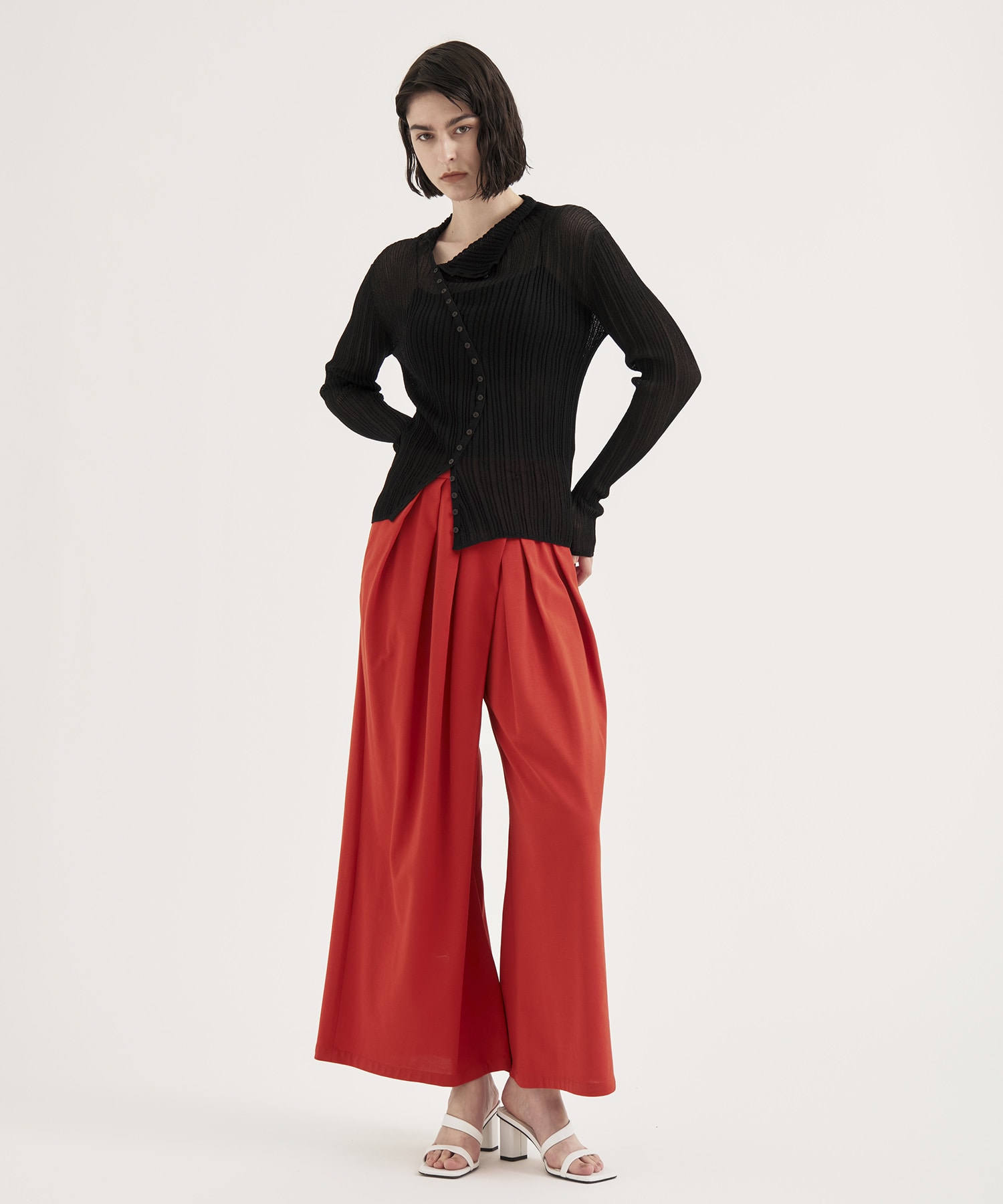 Sheer Rib Knit RITAN