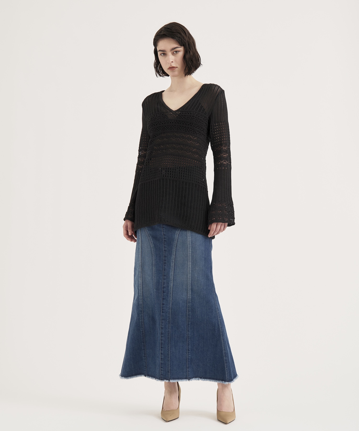 Lace Knit Tunic RITAN