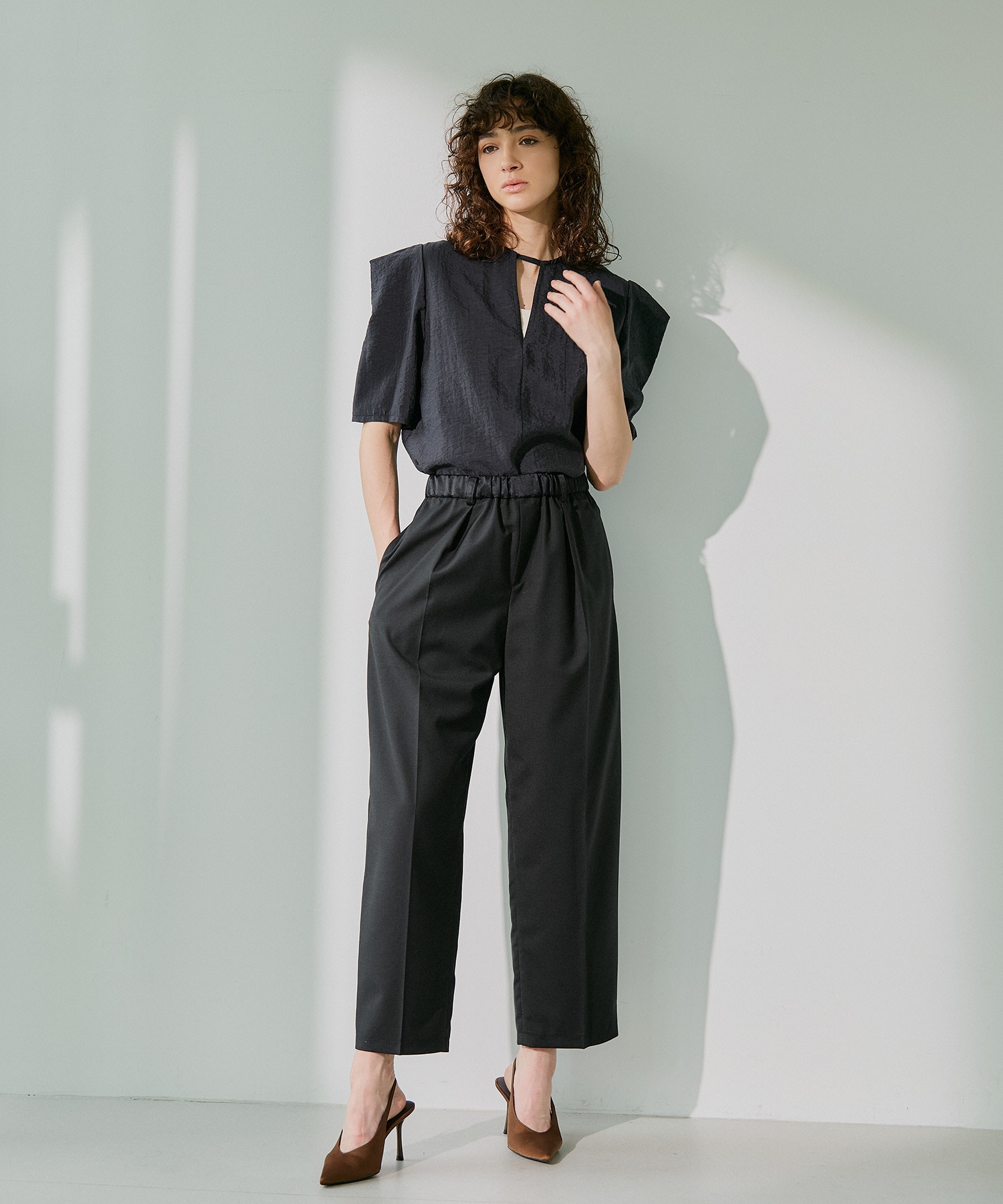 2Way Silk Half Blouse RITAN