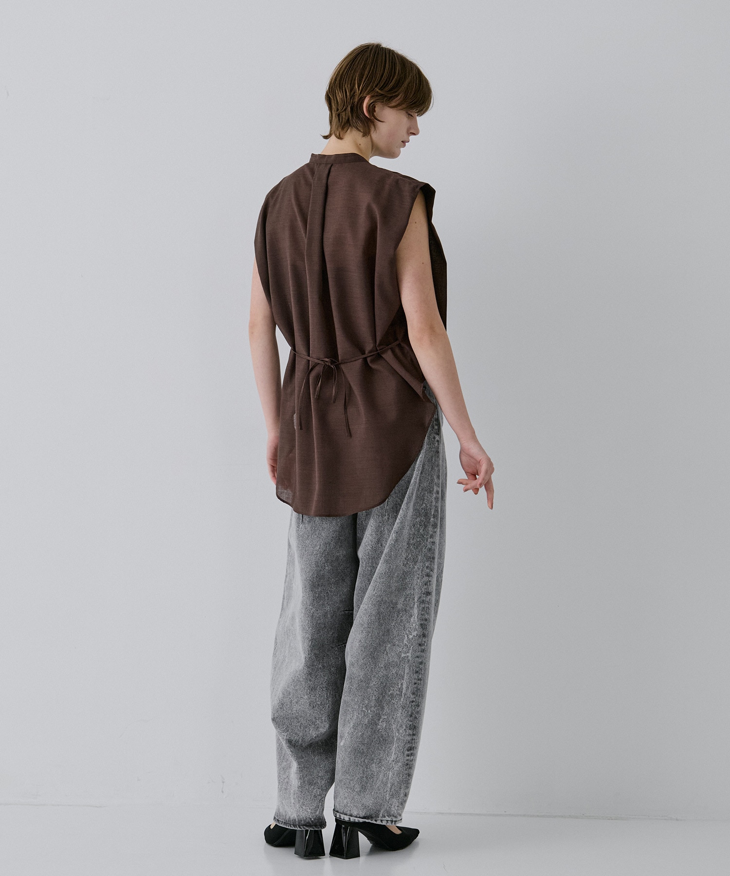 Asym Balloon Shirts RITAN