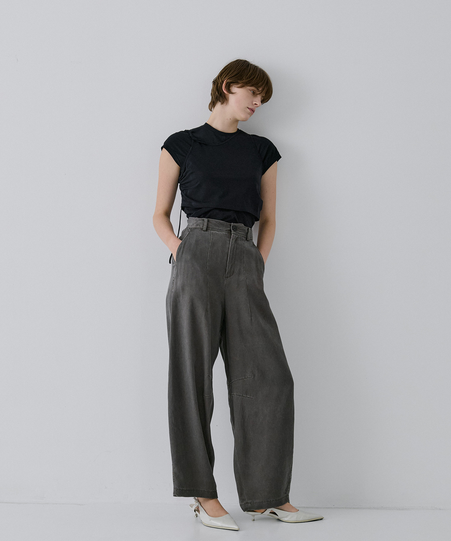Overlap Spin T-Shirt RITAN