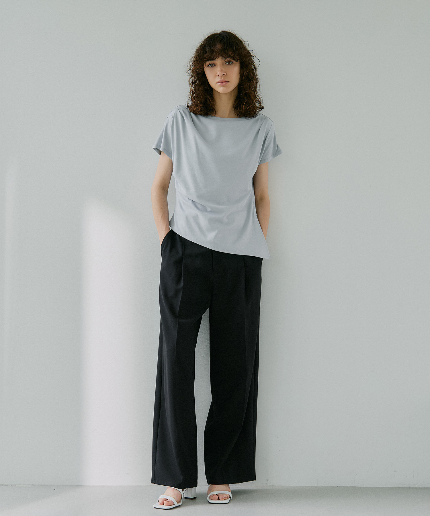 One Shoulder  T-Shirt RITAN