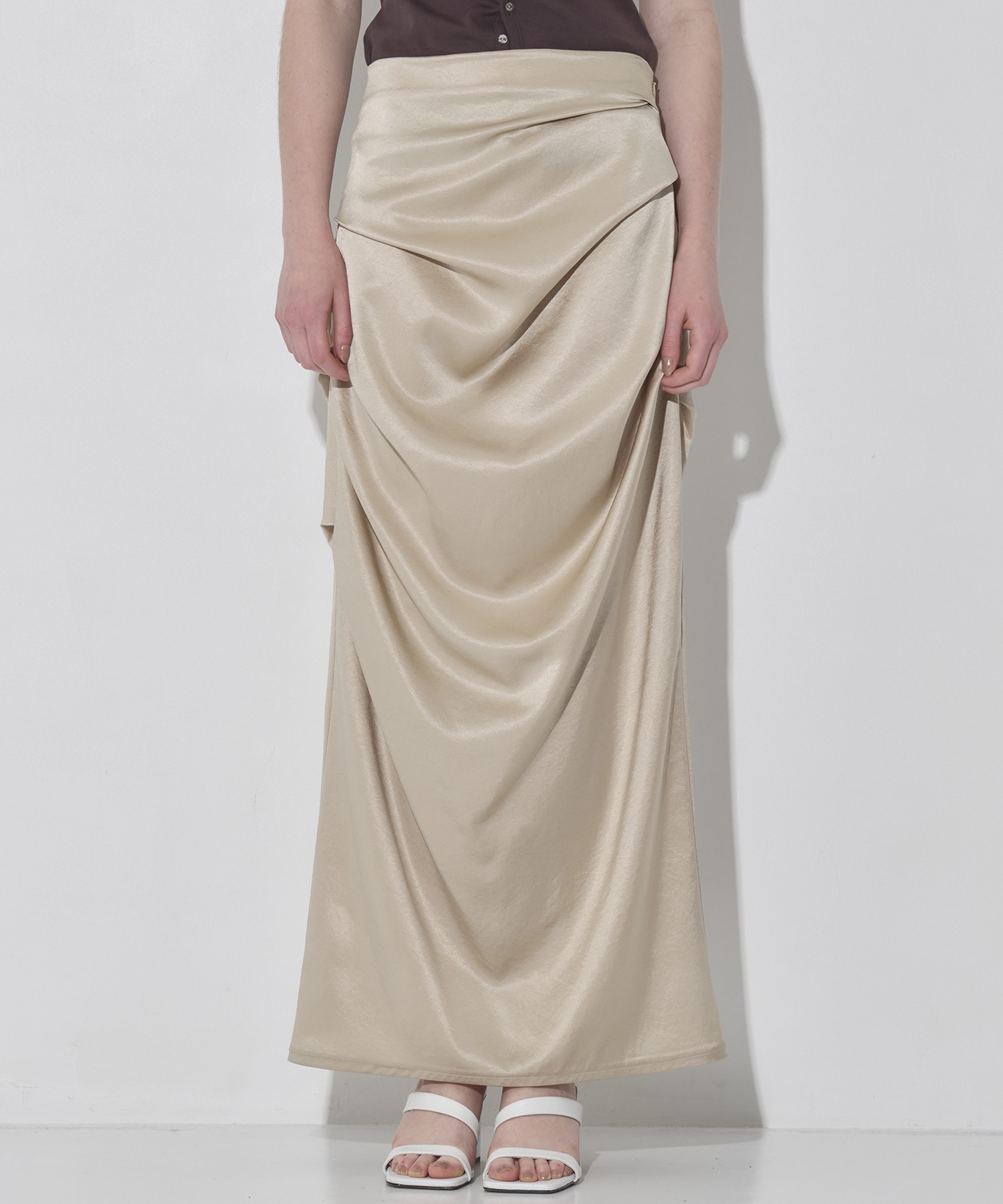 Satin Tack Skirt RITAN