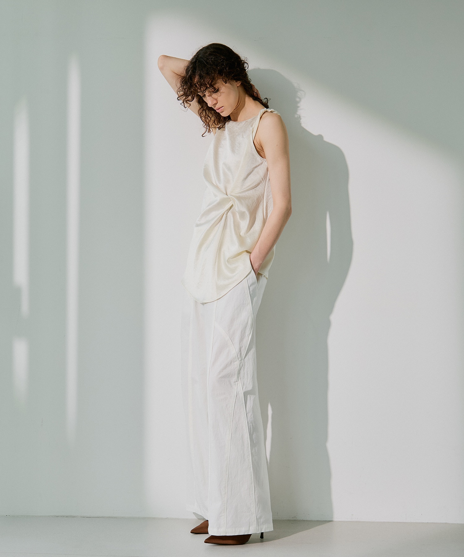 Satin Twist Tank RITAN