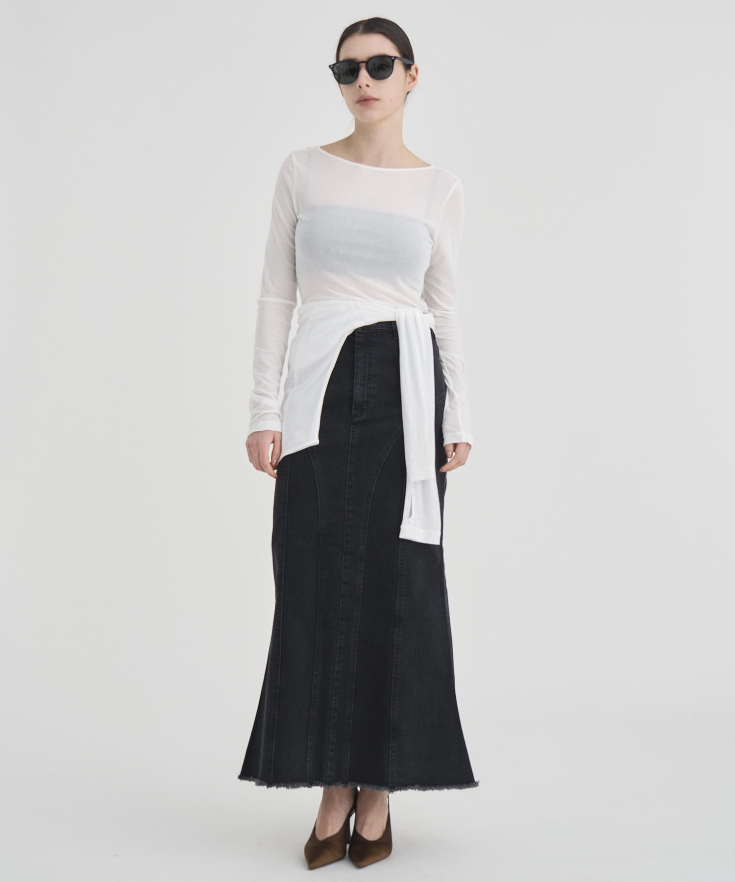 Wrap Long Sleeve T-shirt RITAN