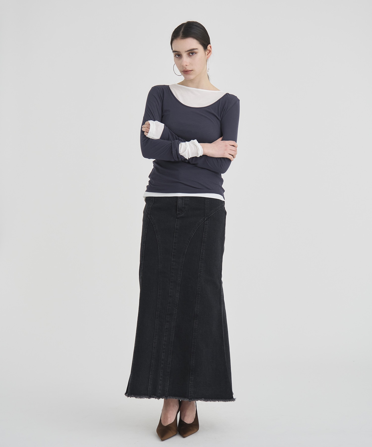 Wrap Long Sleeve T-shirt RITAN