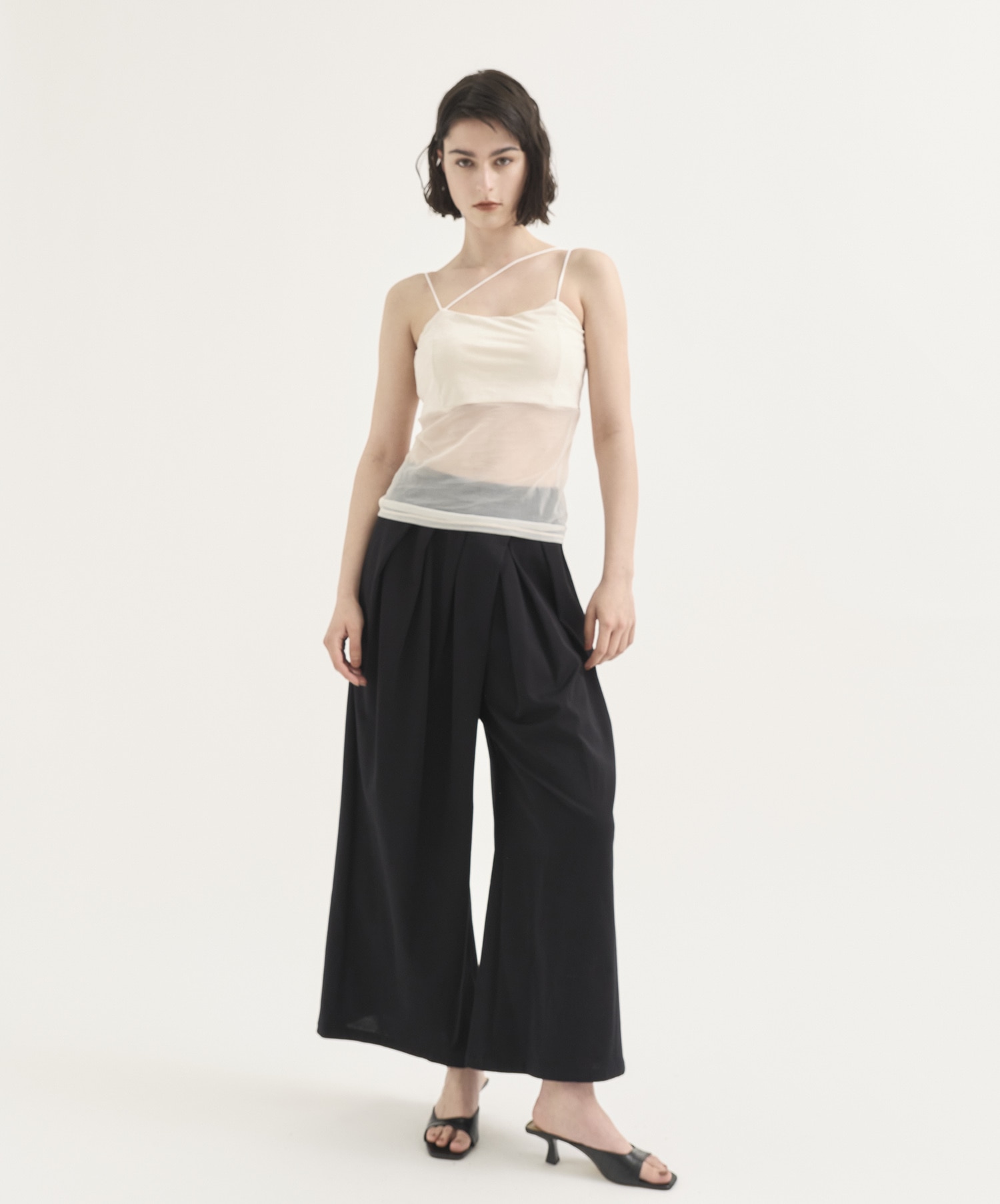 Cupin Velour Asym Camisole RITAN