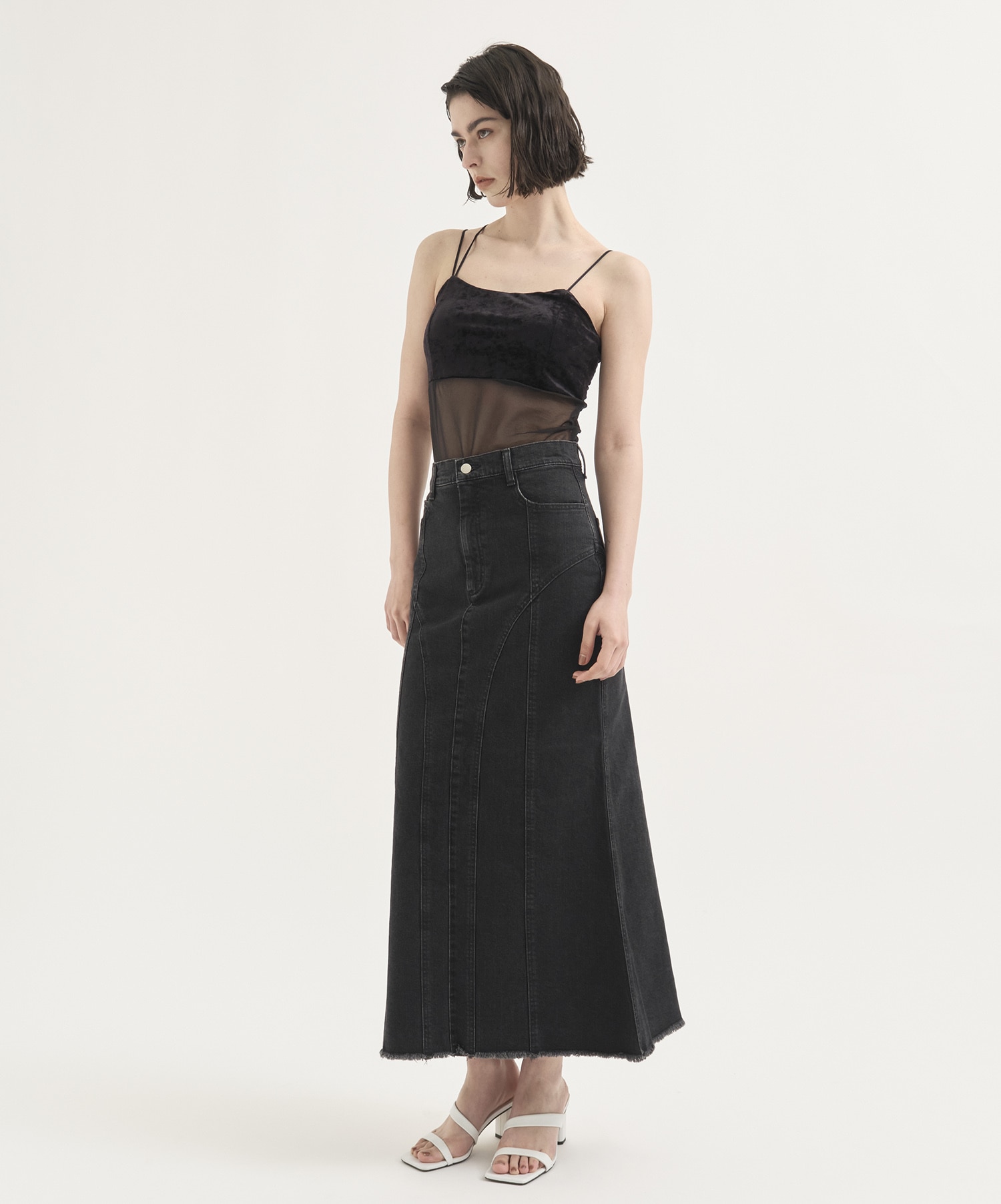 Cupin Velour Asym Camisole RITAN