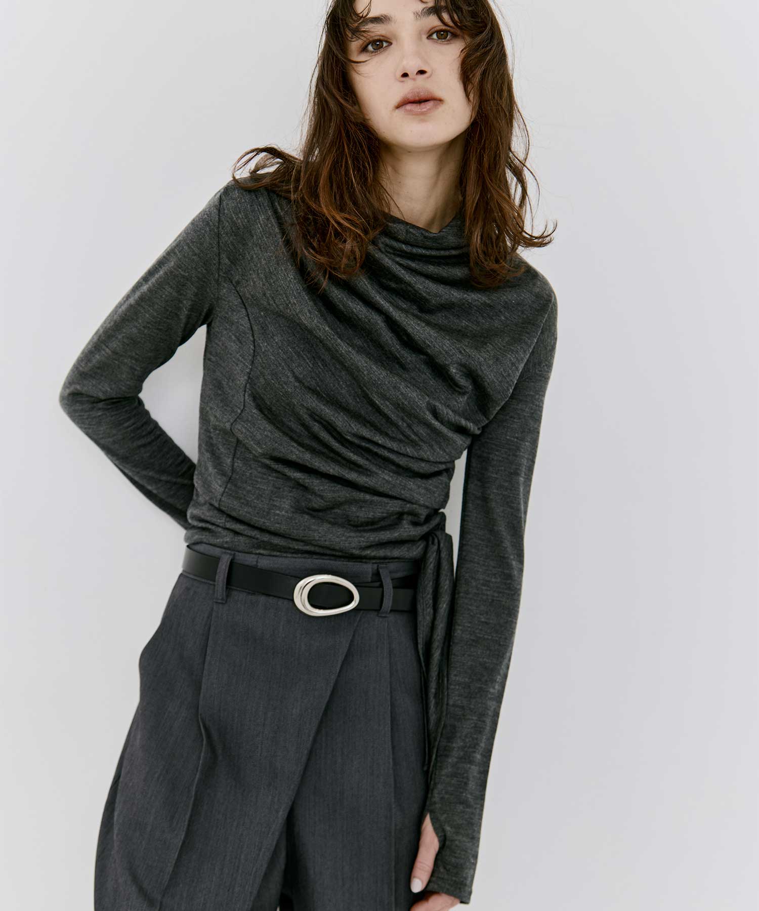 Drape Wool  Cut Tops RITAN