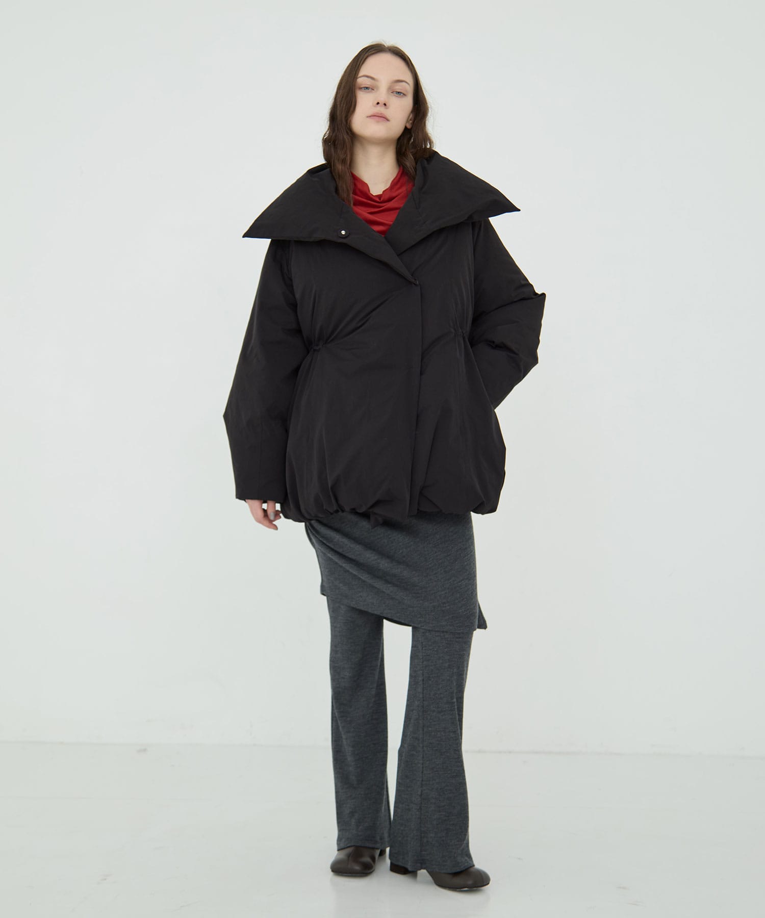 Lapel Down Coat RITAN