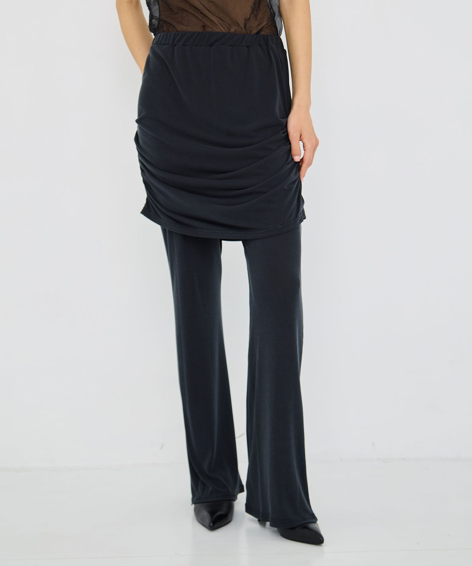 Silky Layer Cut Pants RITAN