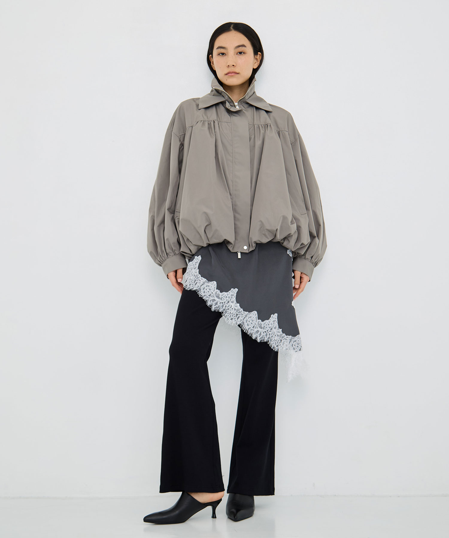 Balloon Silk Blouson RITAN