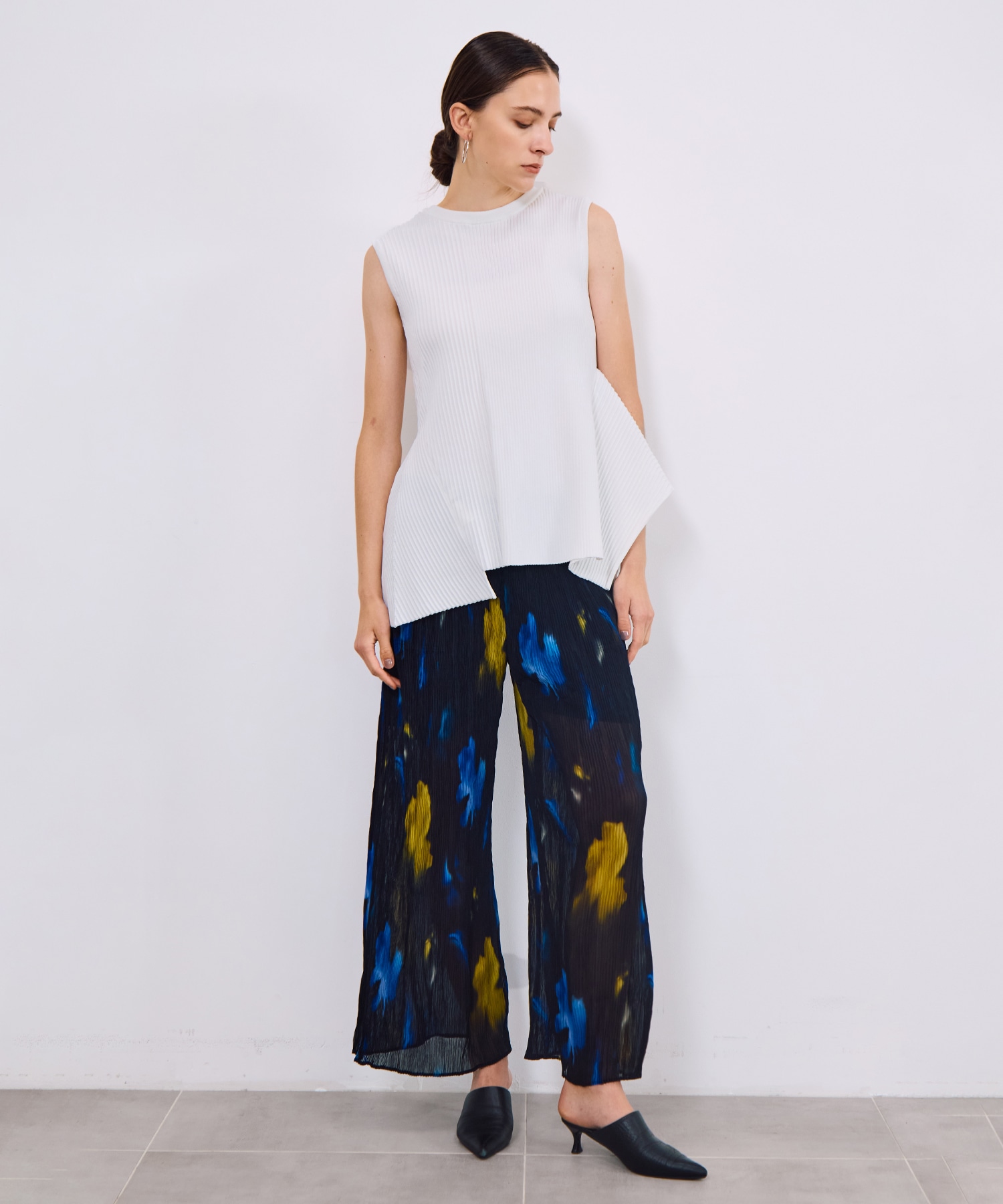 Pattern Arrange Rib Knit RITAN