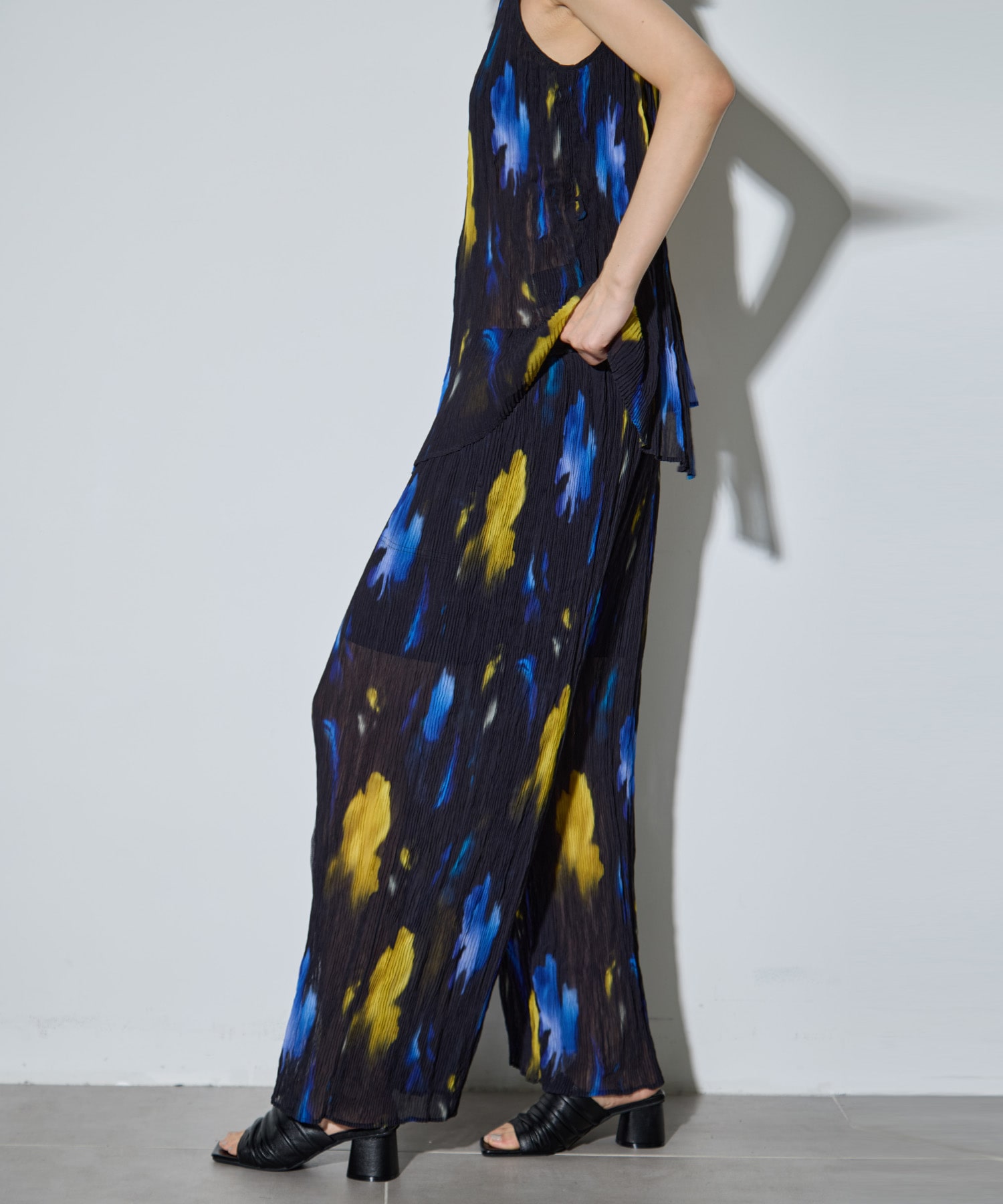 Airy Micro Pleats Pants RITAN