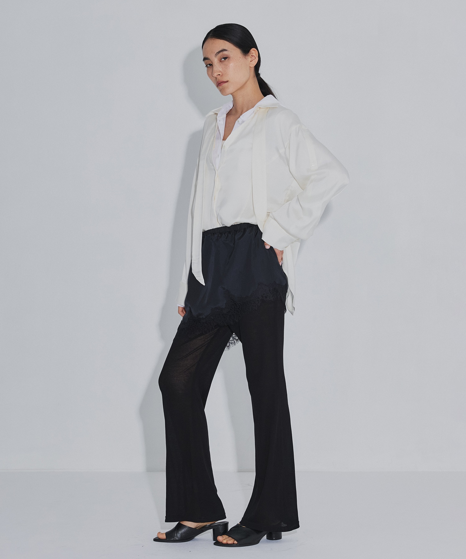 Slan Lace Cut Pants RITAN
