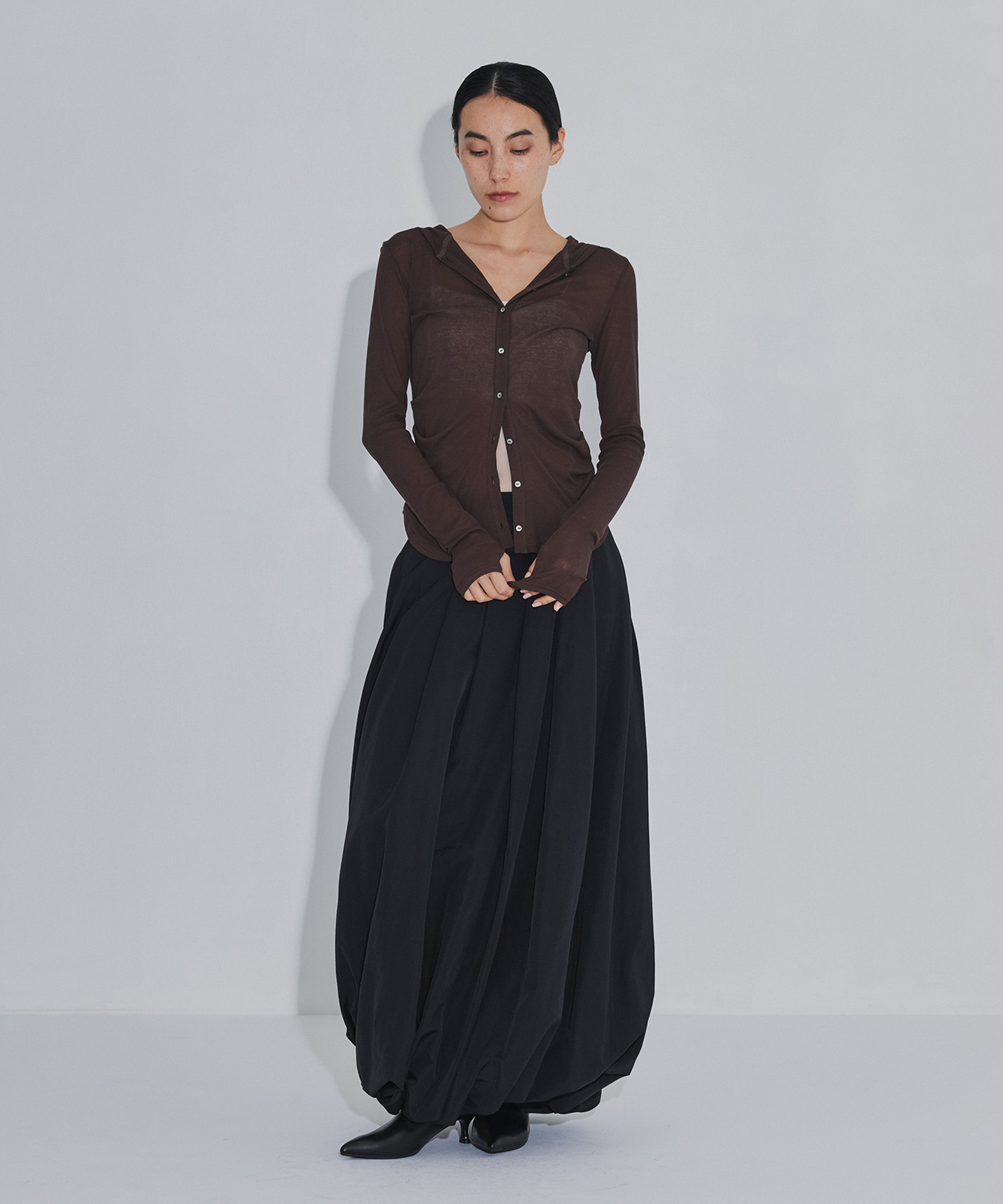 Slant Balloon Skirt RITAN