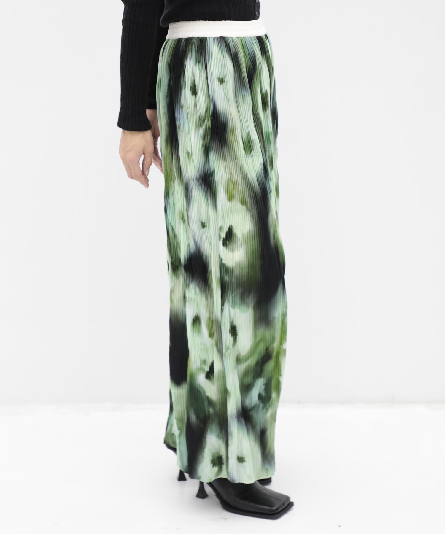 Crystal Twist Pleats Pants RITAN