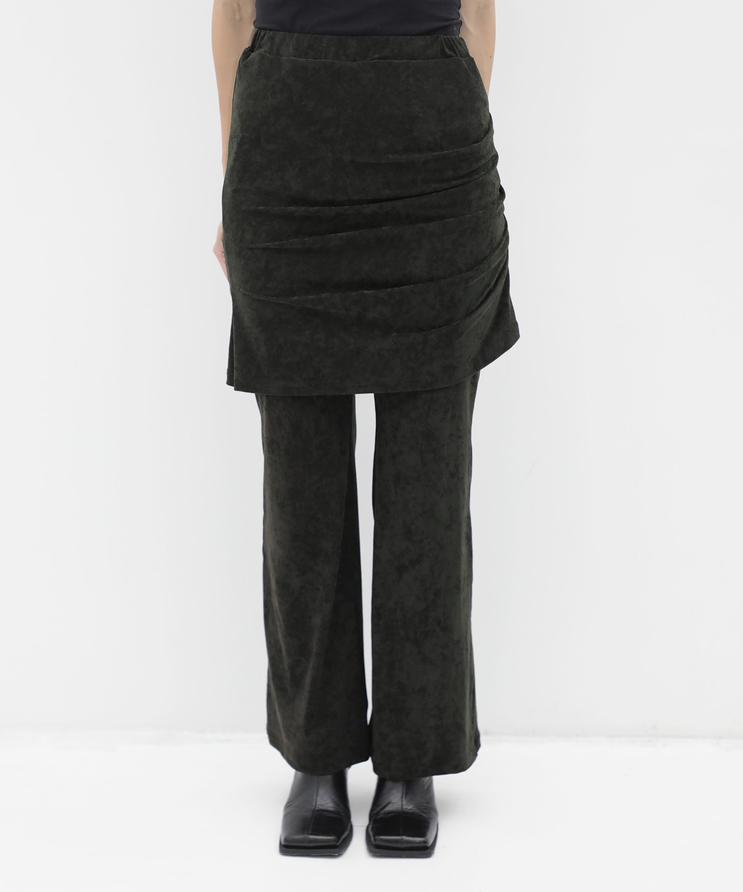 Velours Layered Pants RITAN
