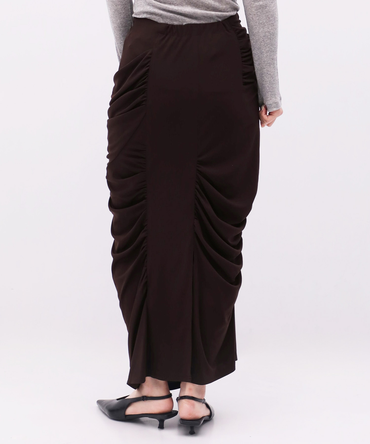 Drape Smooth Skirt RITAN