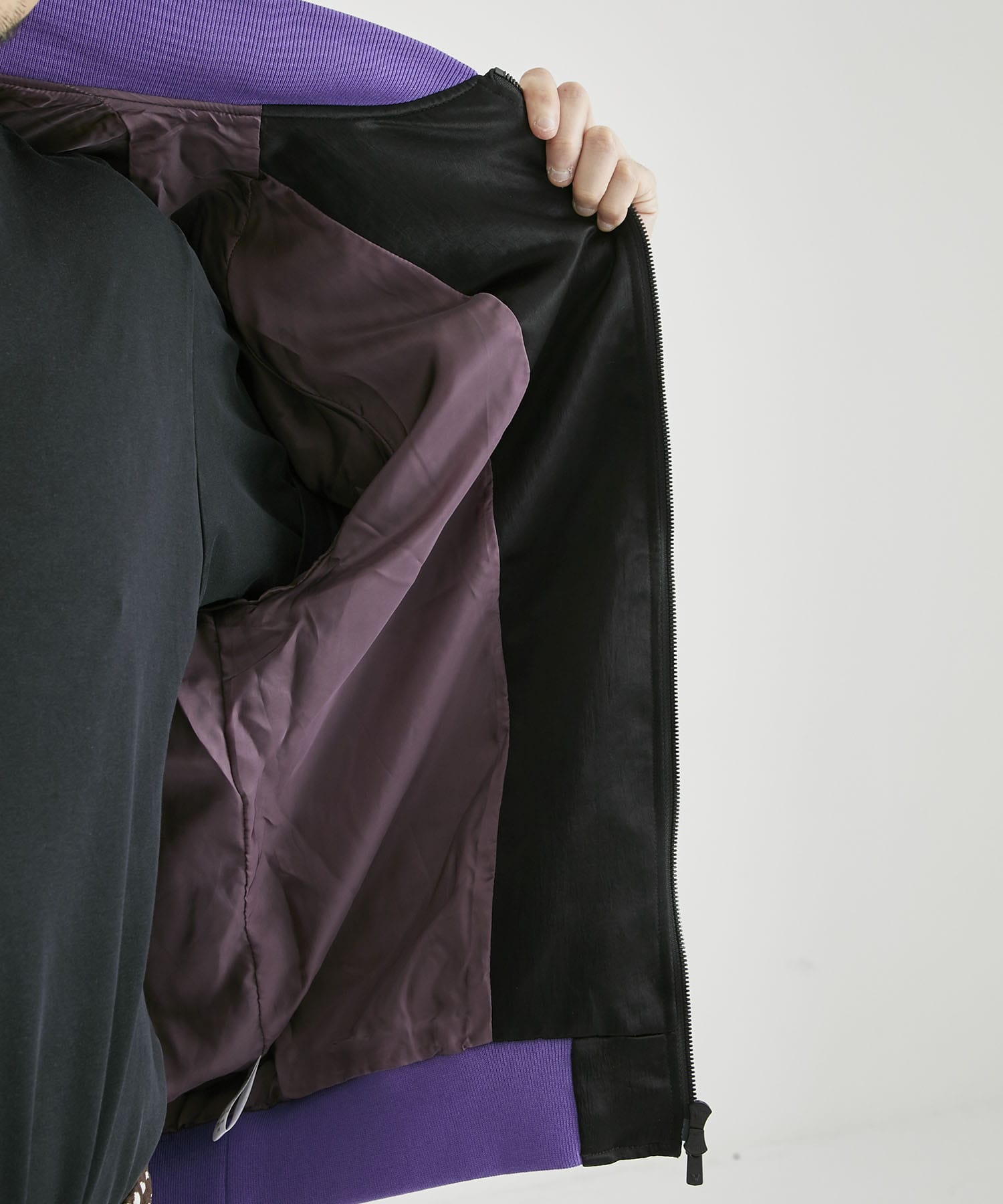Award Jacket - Acetate Sateen(S BLACK): NEEDLES: MENS|THE TOKYO