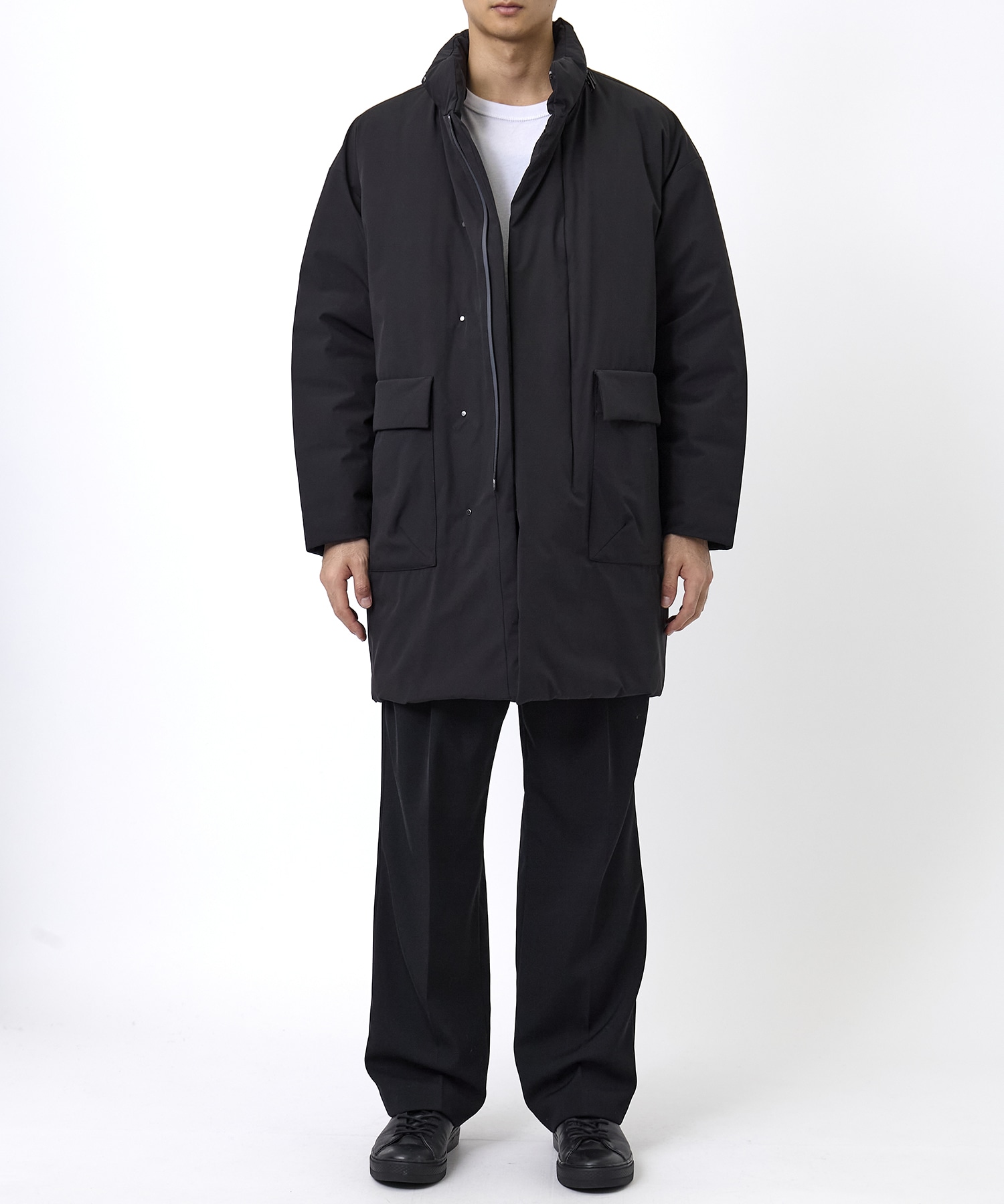 3L LIGHT TAFFETA UTILITY DOWN COAT ATTACHMENT