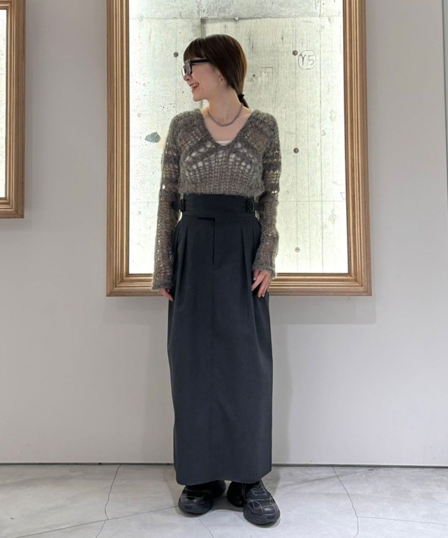 THE PENCIL GURKHA SKIRT THE RERACS