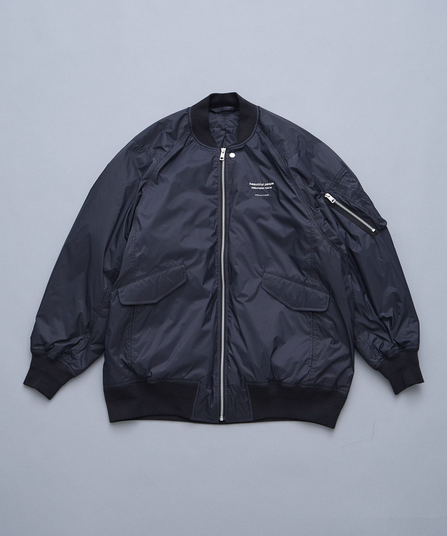 別注 PATTED MA-1 BLOUSON beautiful people