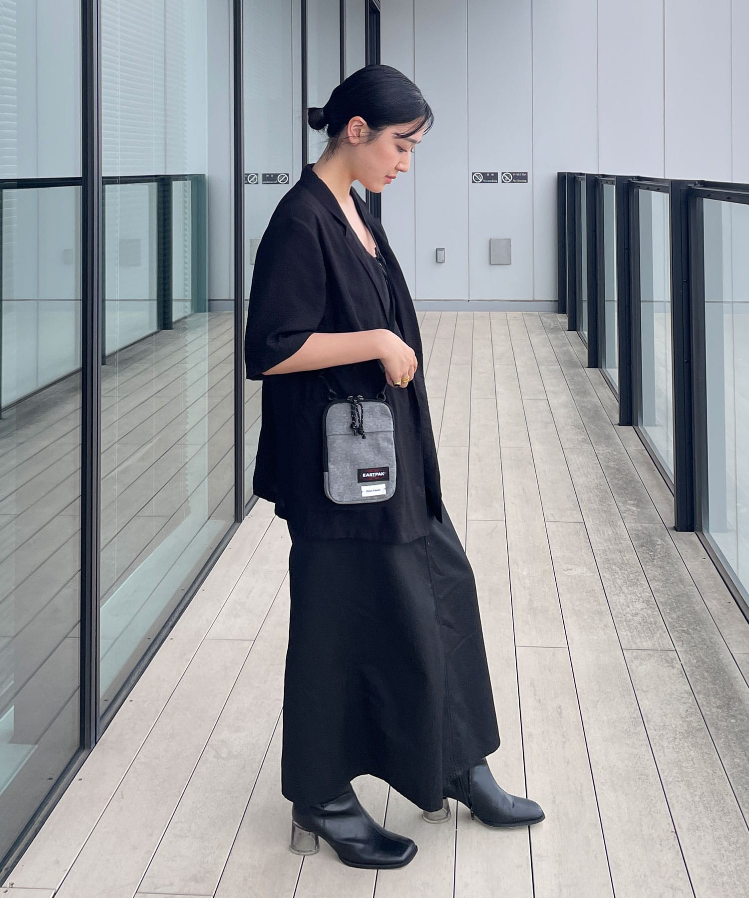 CZ-24254 CHIKAKISADA×EASTPACK mini bag Chika Kisada